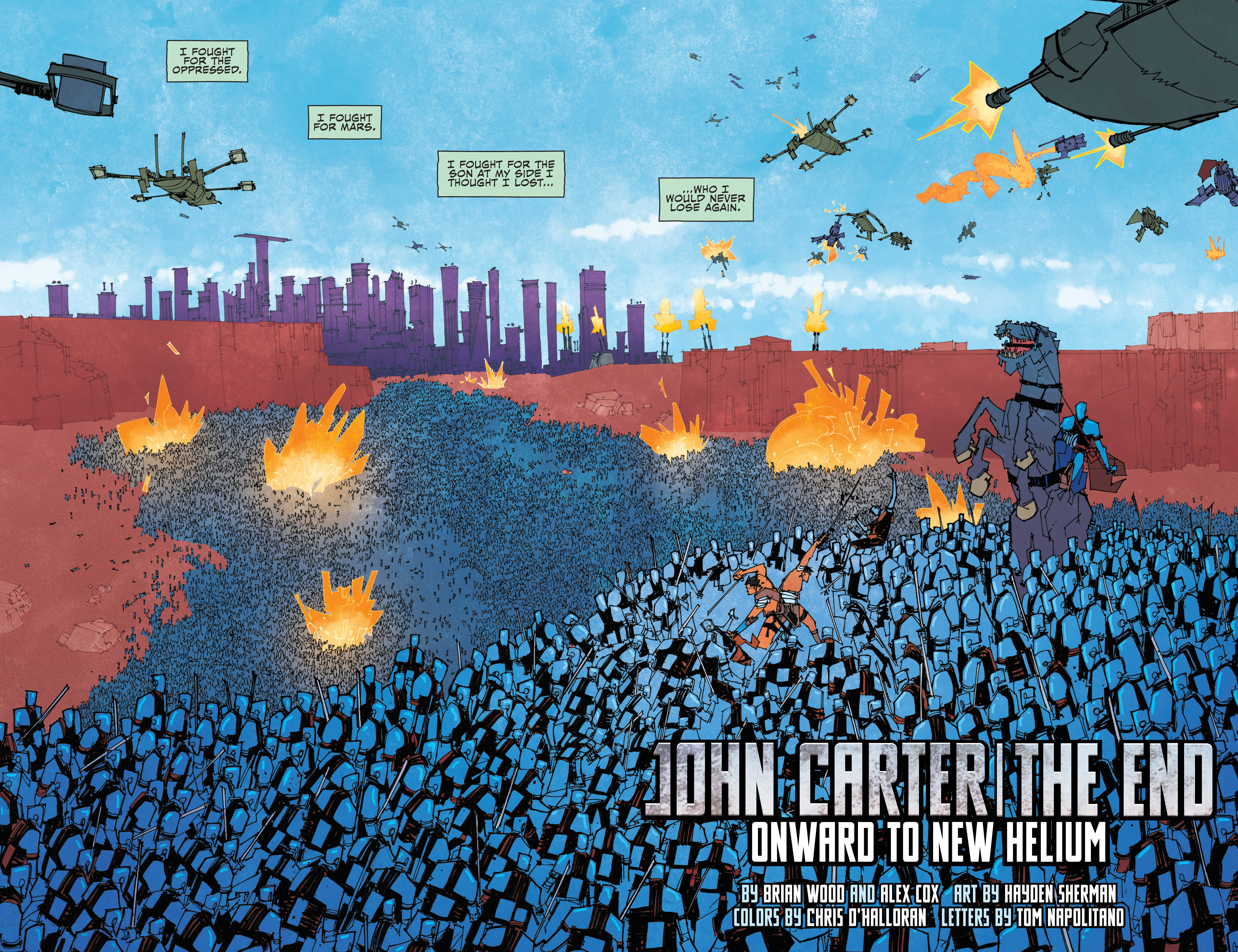 Read online John Carter: The End comic -  Issue #5 - 5