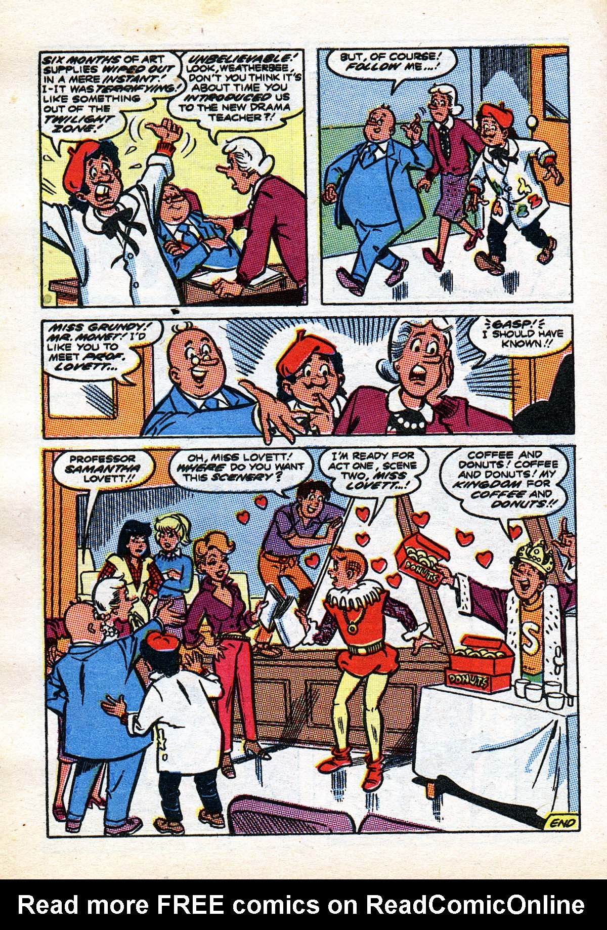 Read online Archie...Archie Andrews, Where Are You? Digest Magazine comic -  Issue #73 - 73