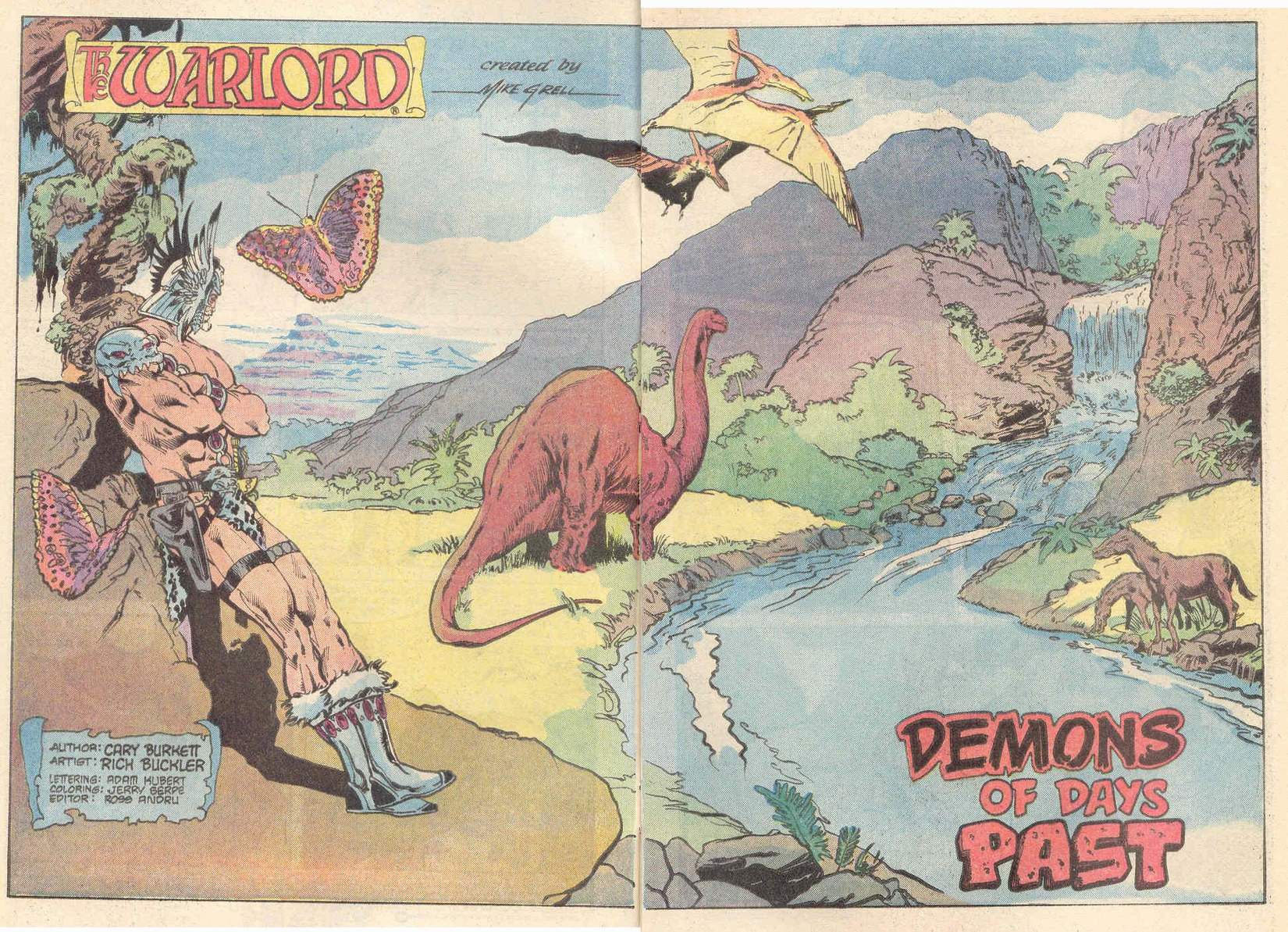 Read online Warlord (1976) comic -  Issue #90 - 3