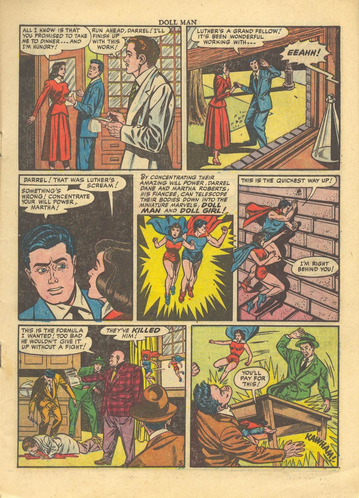 Read online Doll Man comic -  Issue #39 - 4