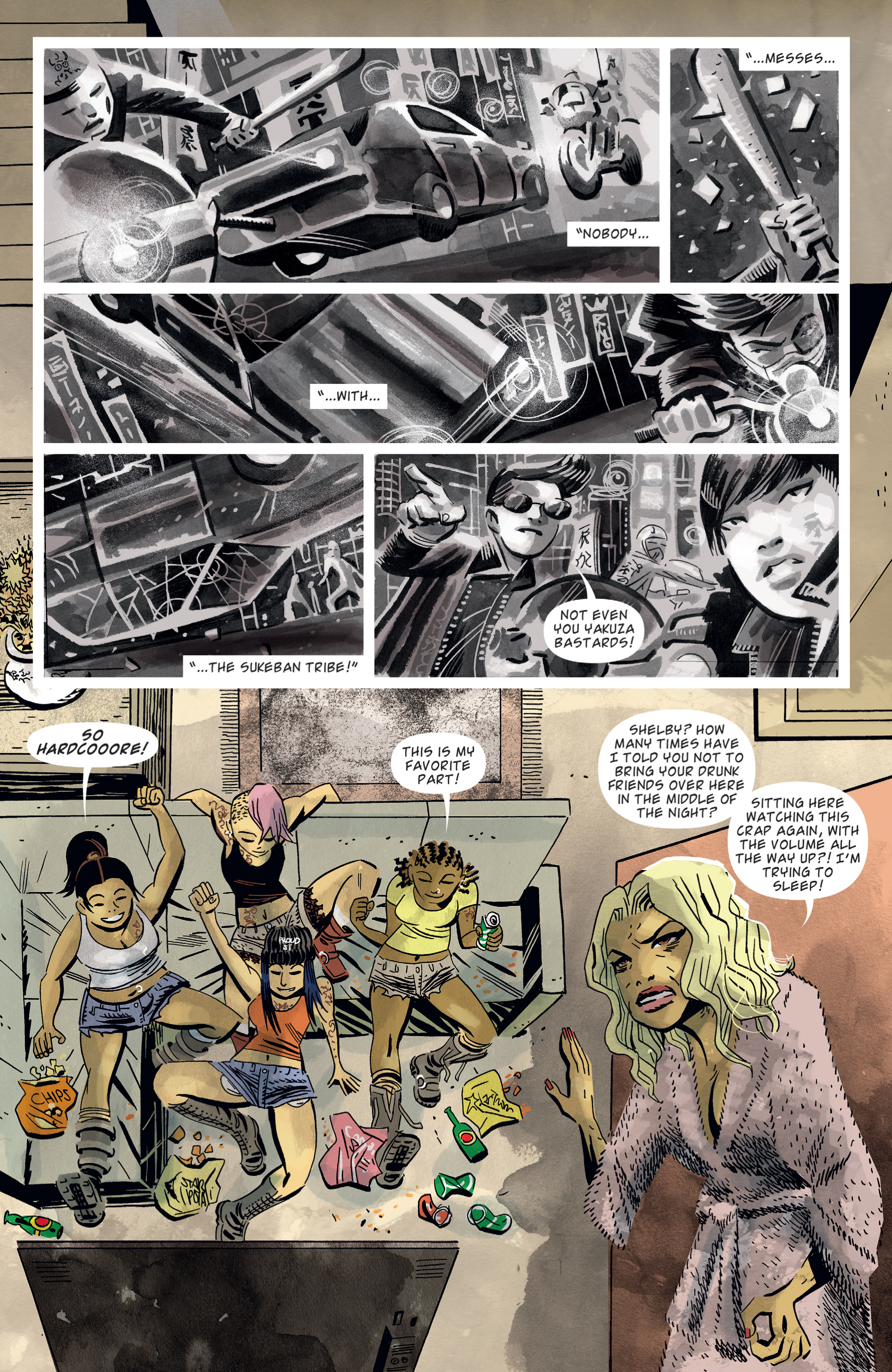 Read online Sukeban Turbo comic -  Issue # _TPB - 18
