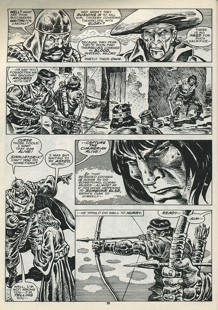 Read online The Savage Sword Of Conan comic -  Issue #199 - 20