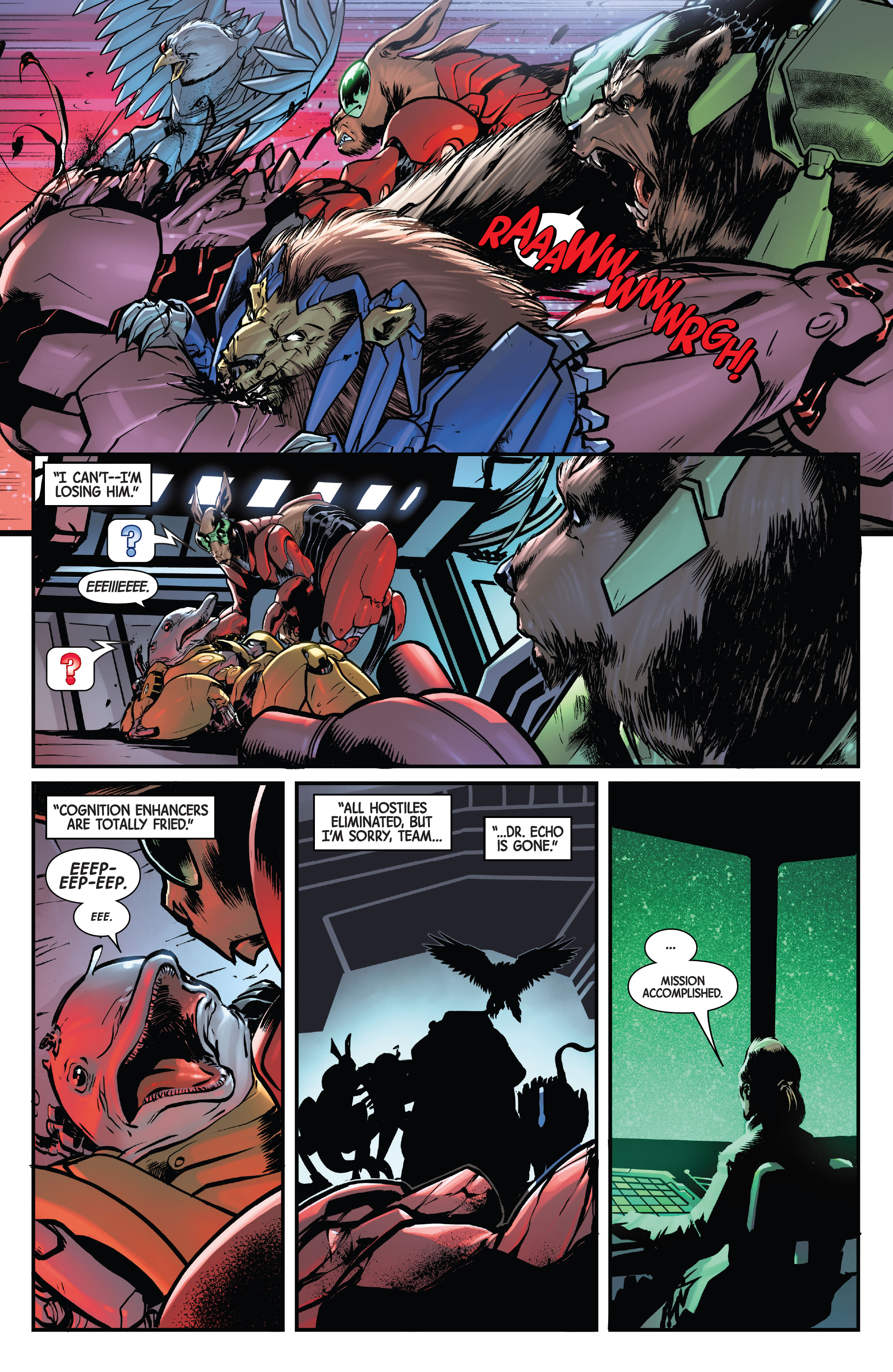 Read online Weapon Plus: World War IV comic -  Issue # Full - 29