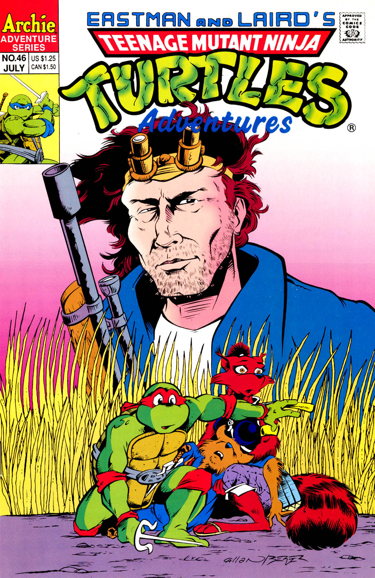 Read online Teenage Mutant Ninja Turtles Adventures (1989) comic -  Issue #46 - 1