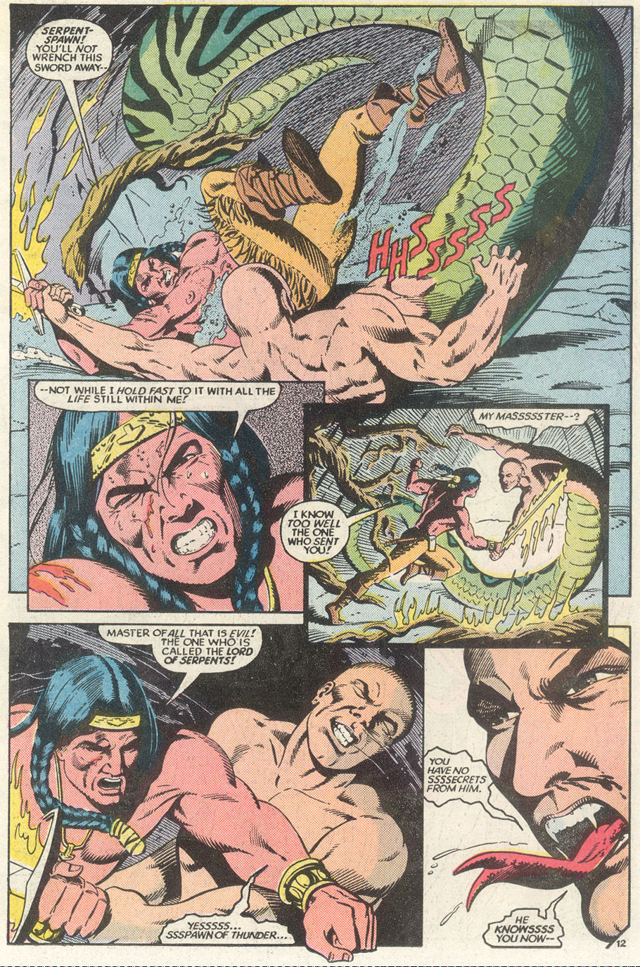 Read online Arak Son of Thunder comic -  Issue #36 - 13