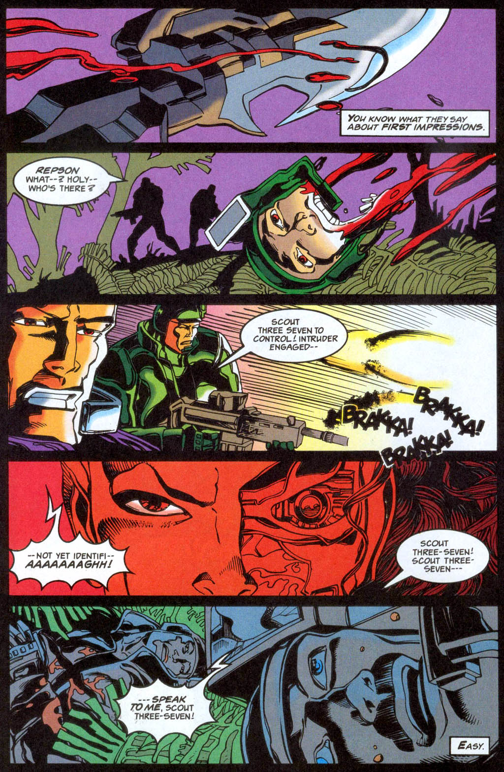 Read online Black Axe comic -  Issue #1 - 4