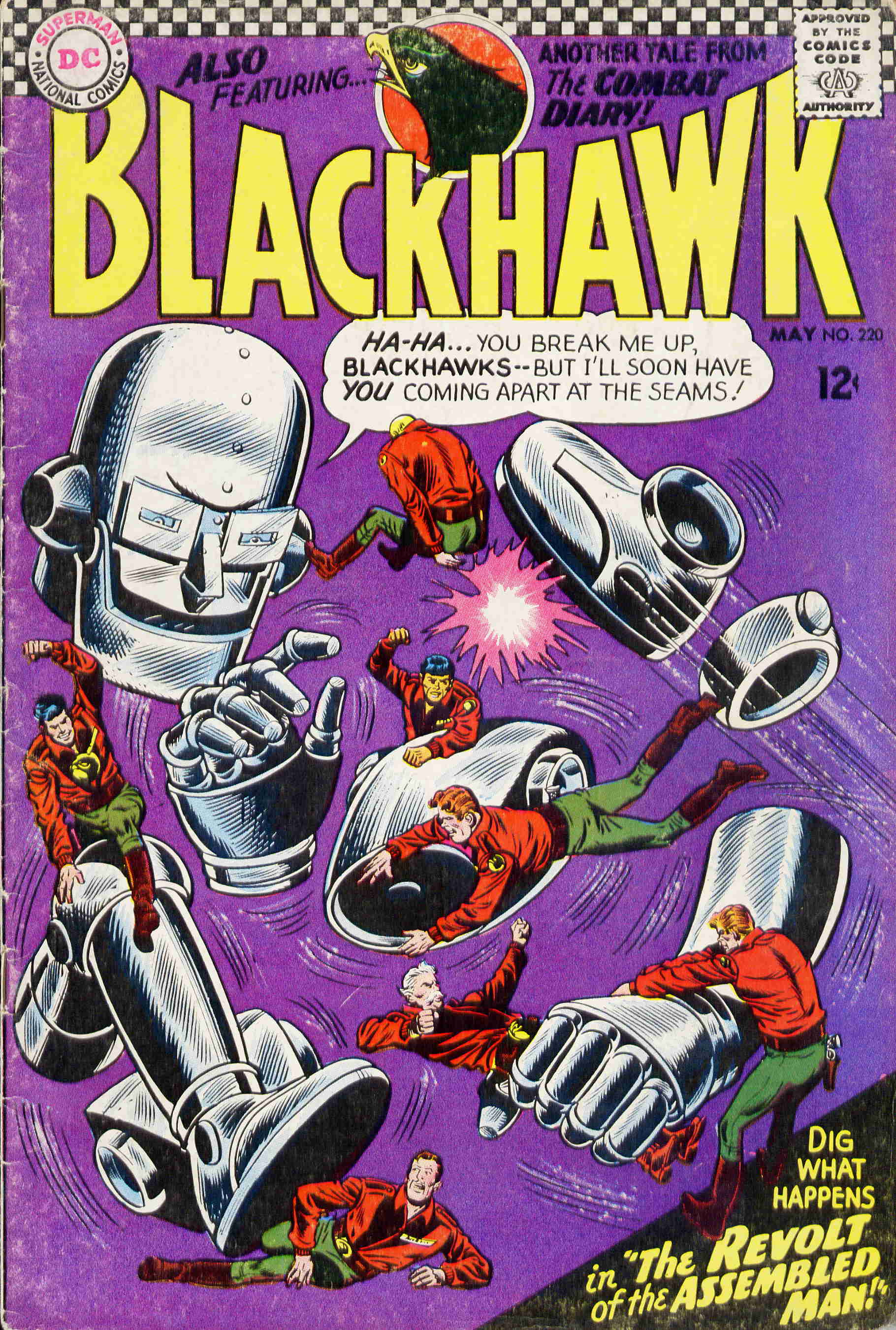 Blackhawk (1957) Issue #220 #113 - English 1