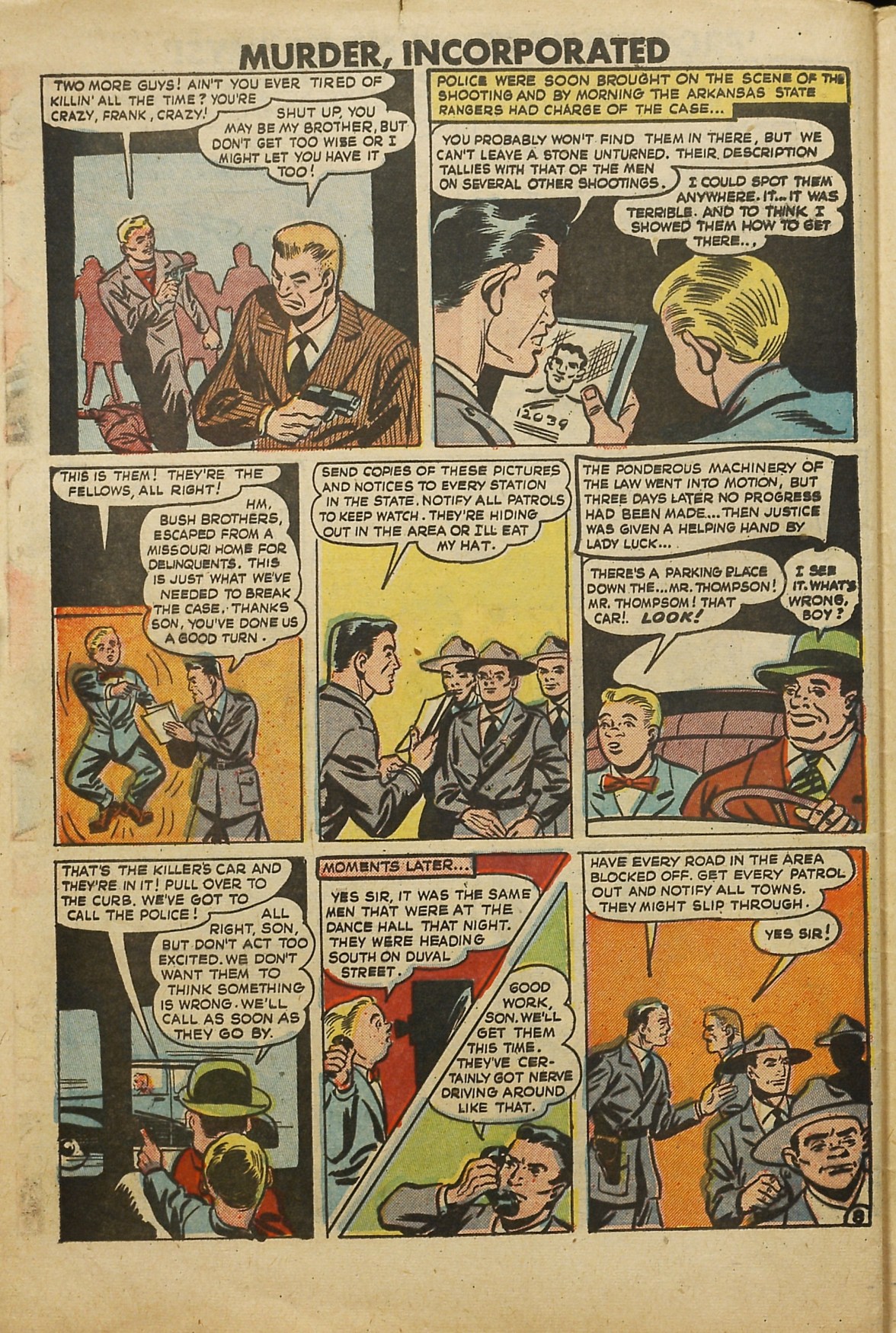 Read online Murder Incorporated (1948) comic -  Issue #10 - 30