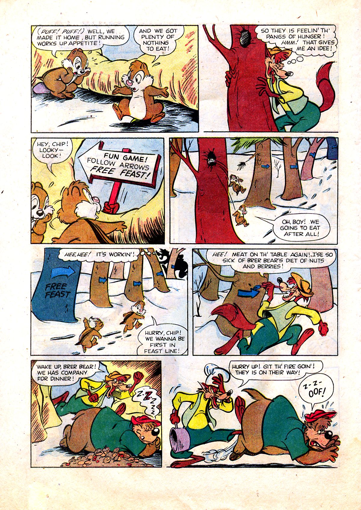 Read online Walt Disney's Chip 'N' Dale comic -  Issue #8 - 8