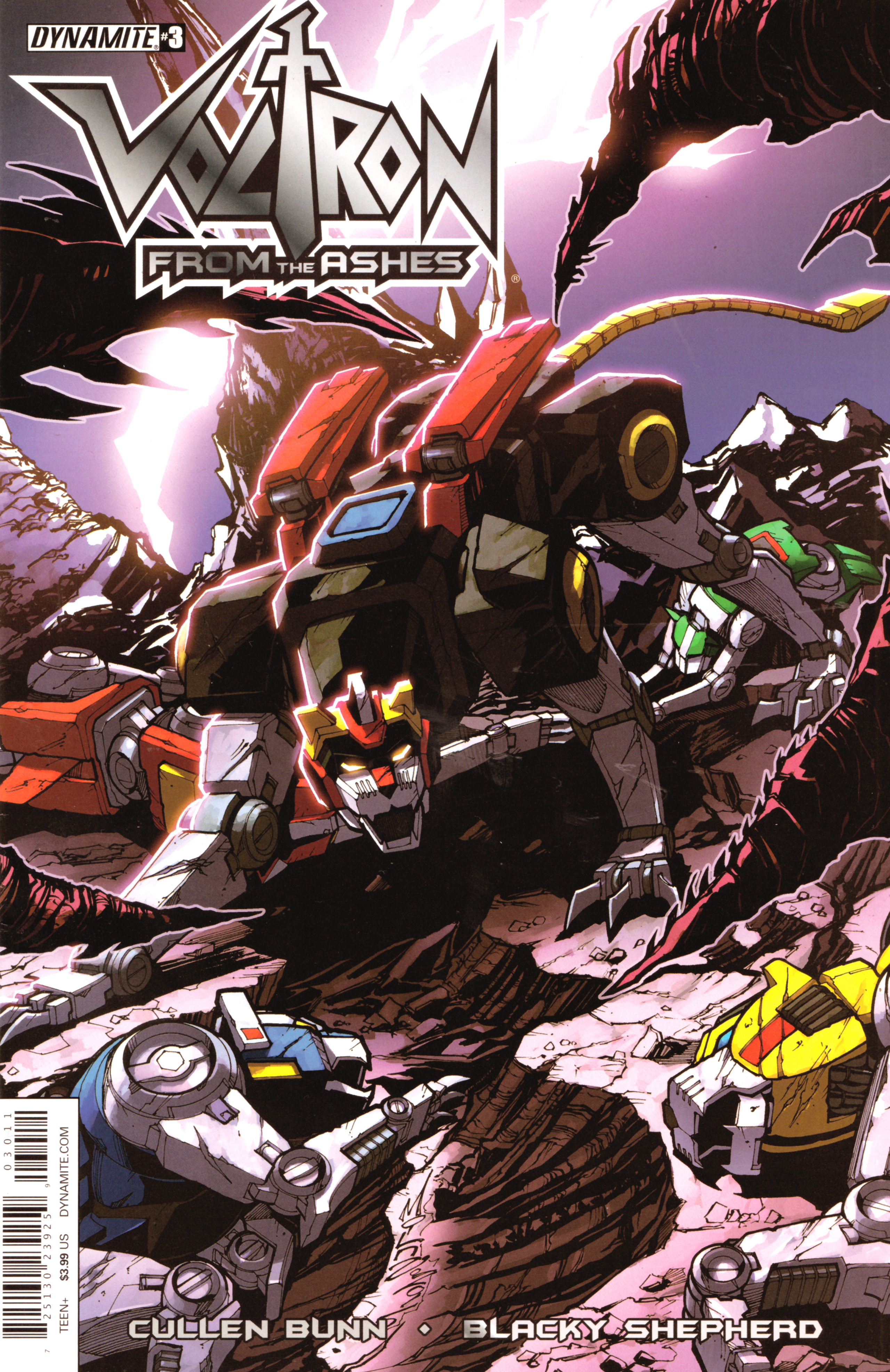 Read online Voltron: From the Ashes comic -  Issue #3 - 1