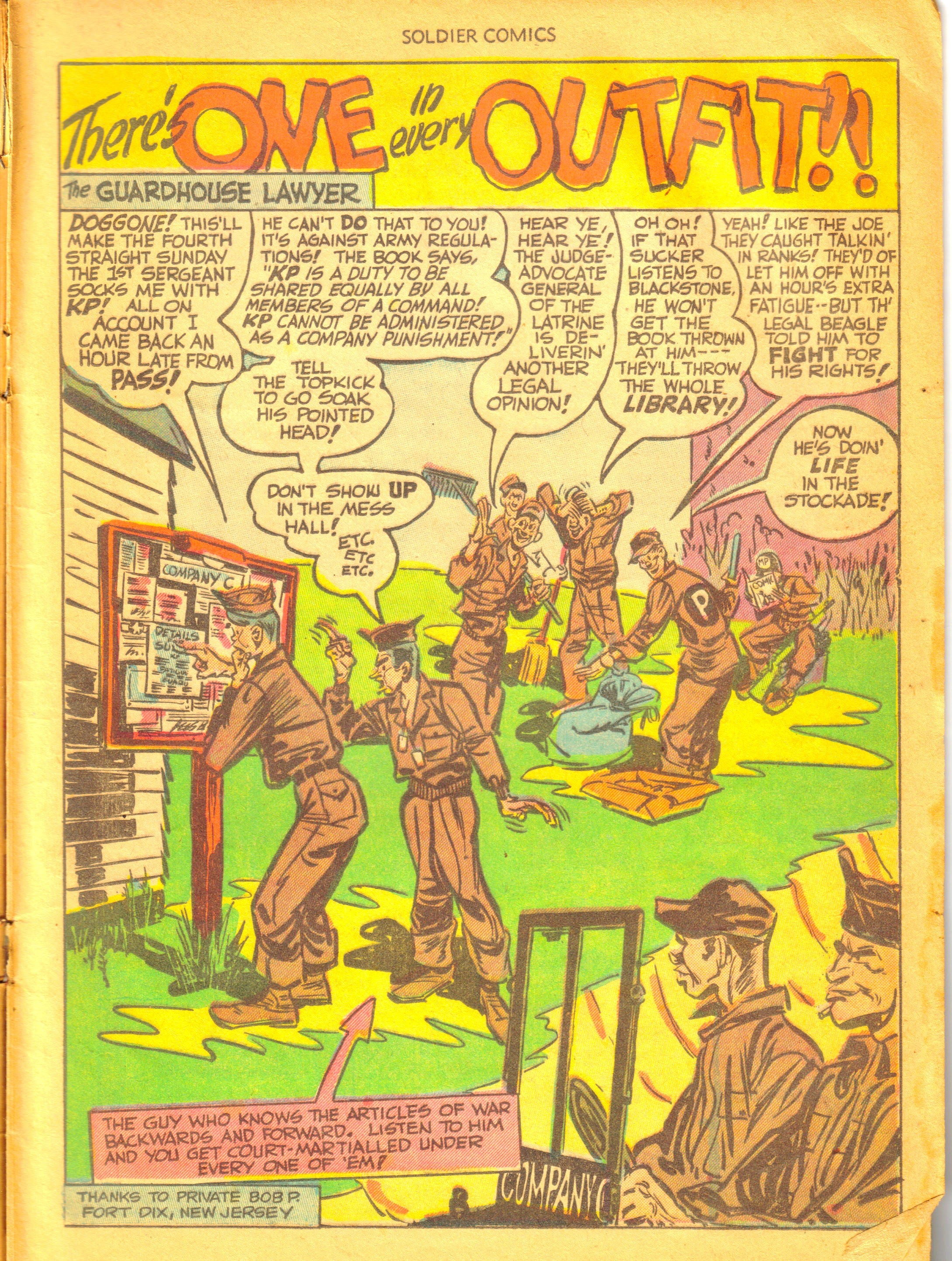 Read online Soldier Comics comic -  Issue #6 - 17