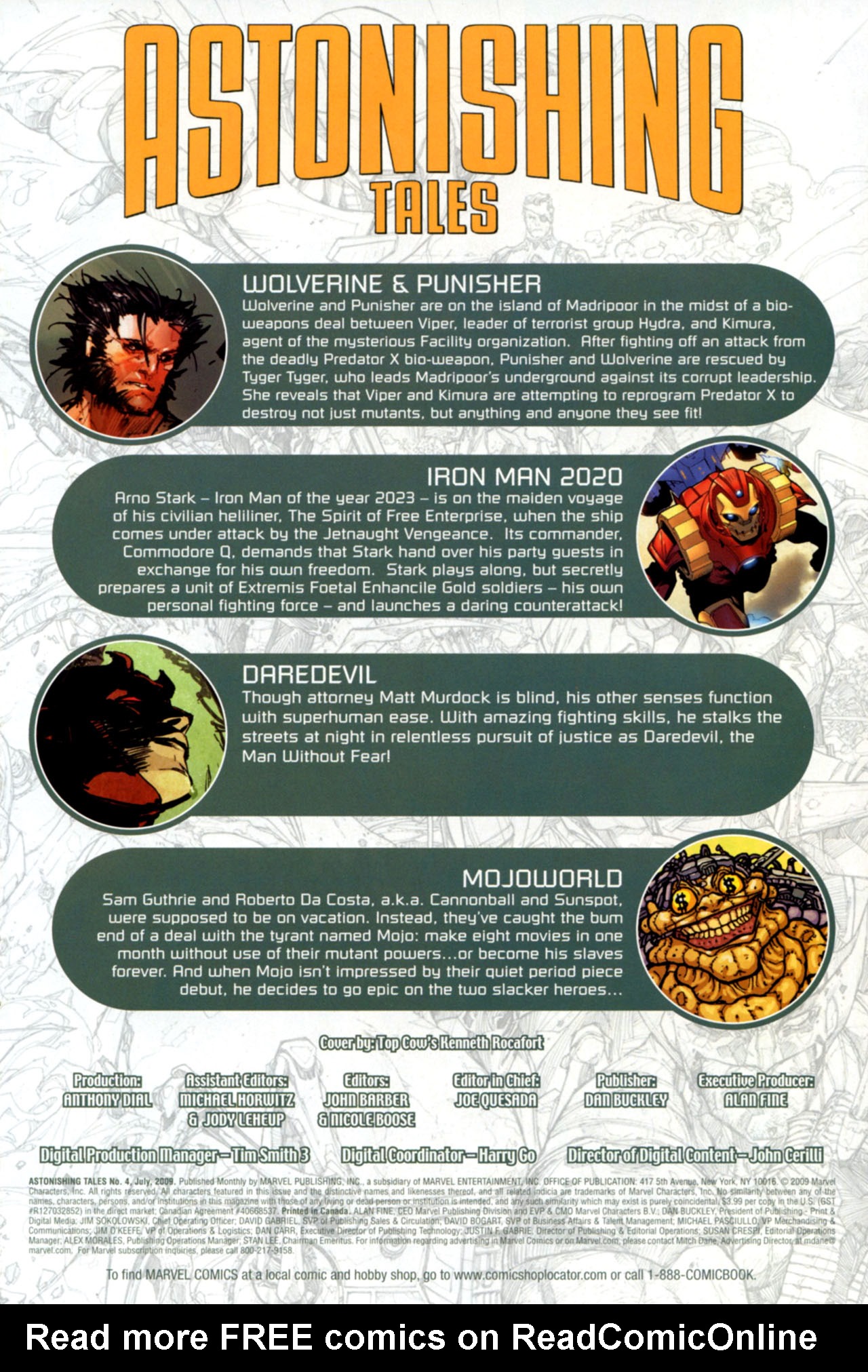 Read online Astonishing Tales (2009) comic -  Issue #4 - 2