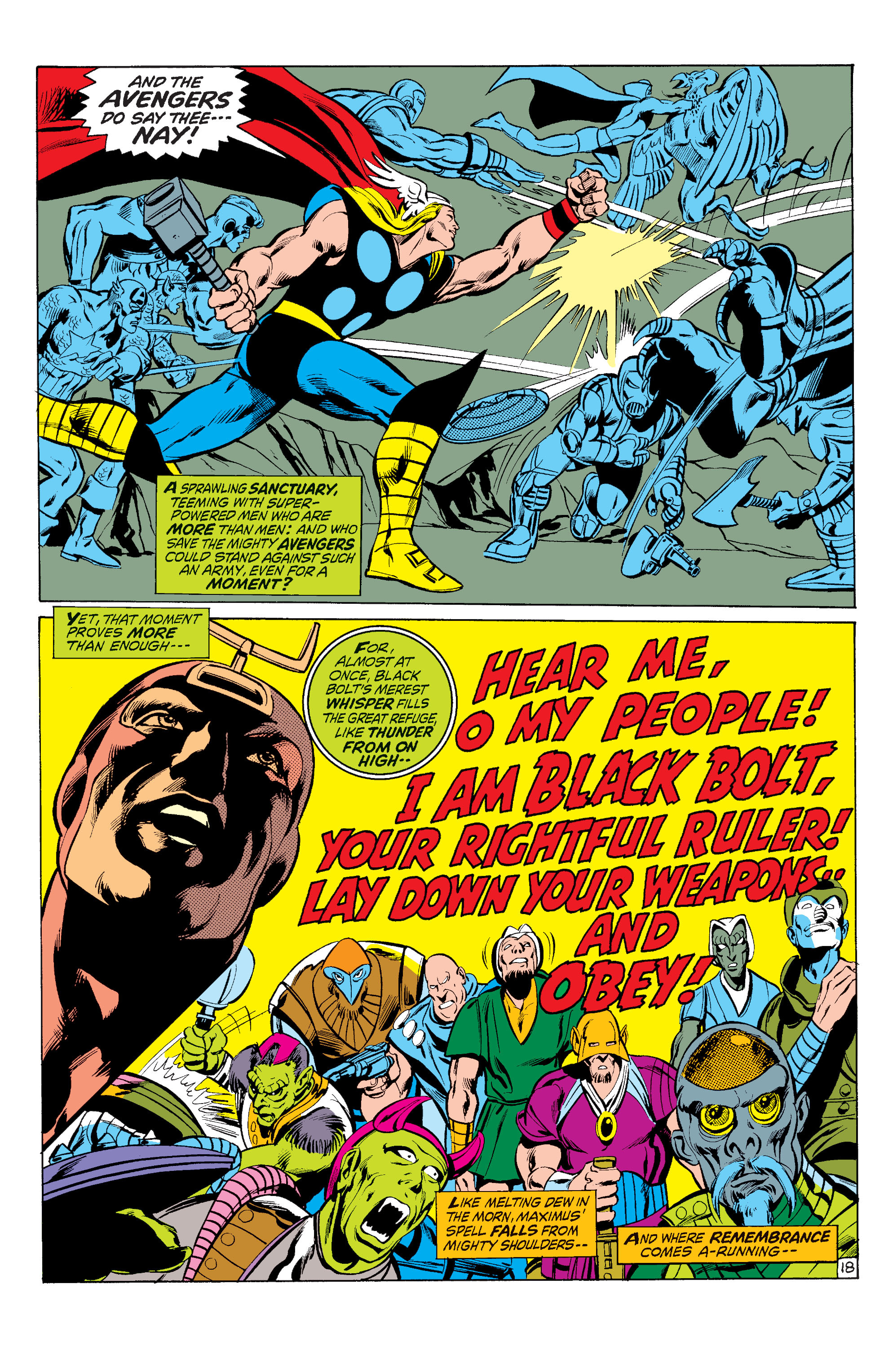 Read online Marvel Masterworks: The Avengers comic -  Issue # TPB 10 (Part 2) - 69