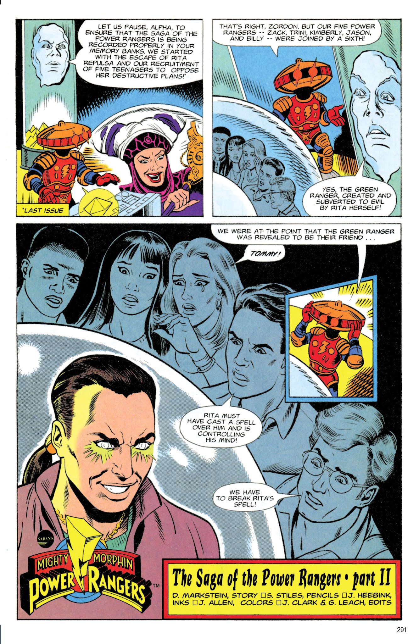 Read online Mighty Morphin Power Rangers Archive comic -  Issue # TPB 1 (Part 3) - 91