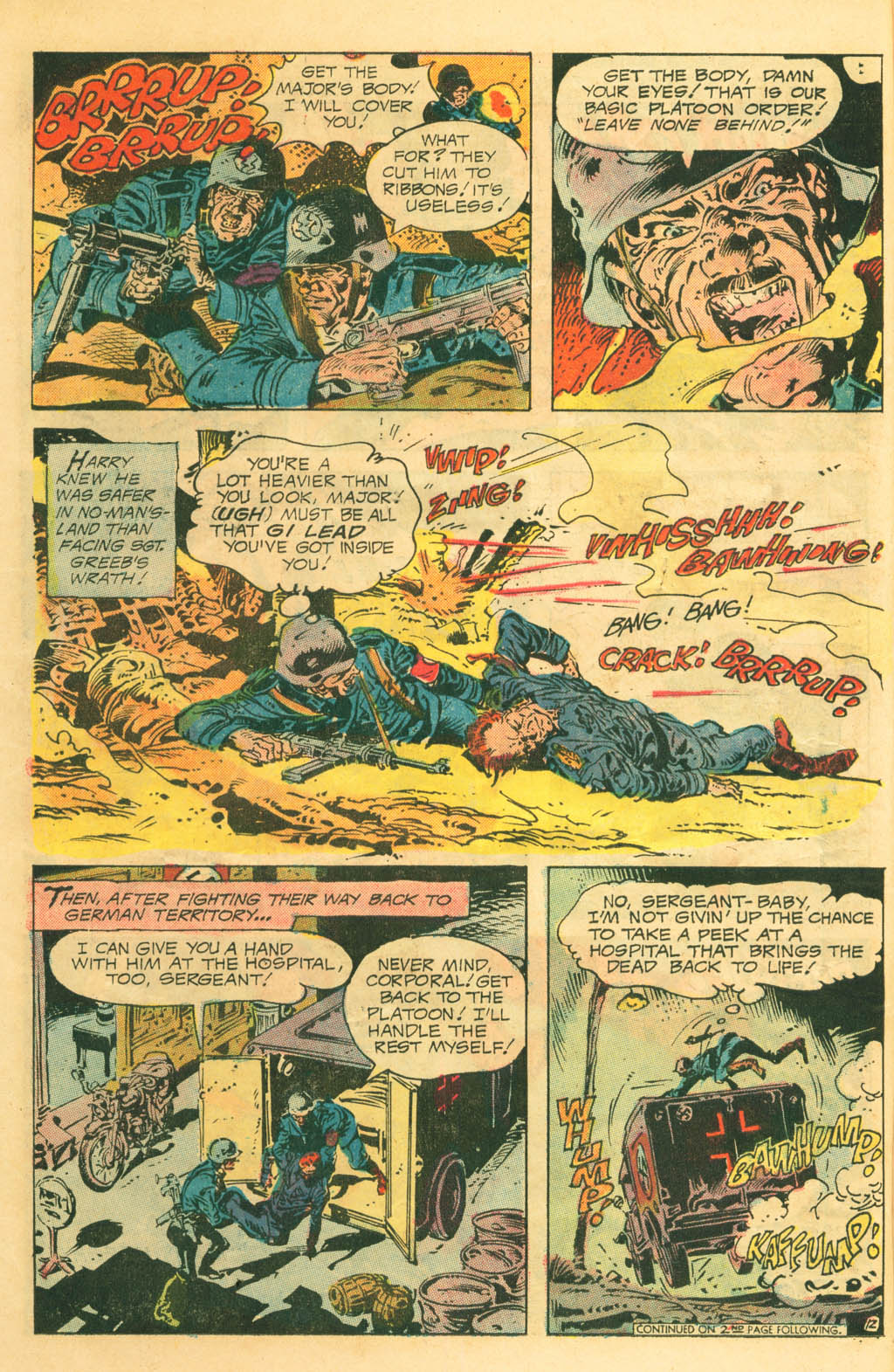 Read online Weird War Tales (1971) comic -  Issue #19 - 22