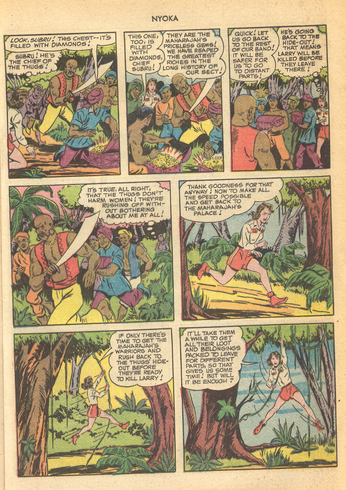 Read online Nyoka the Jungle Girl (1945) comic -  Issue #49 - 17
