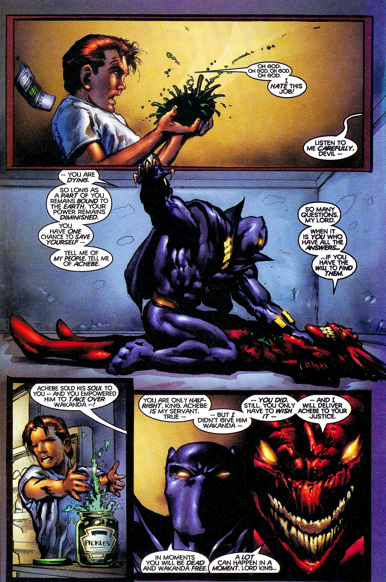 Read online Black Panther (1998) comic -  Issue #4 - 21