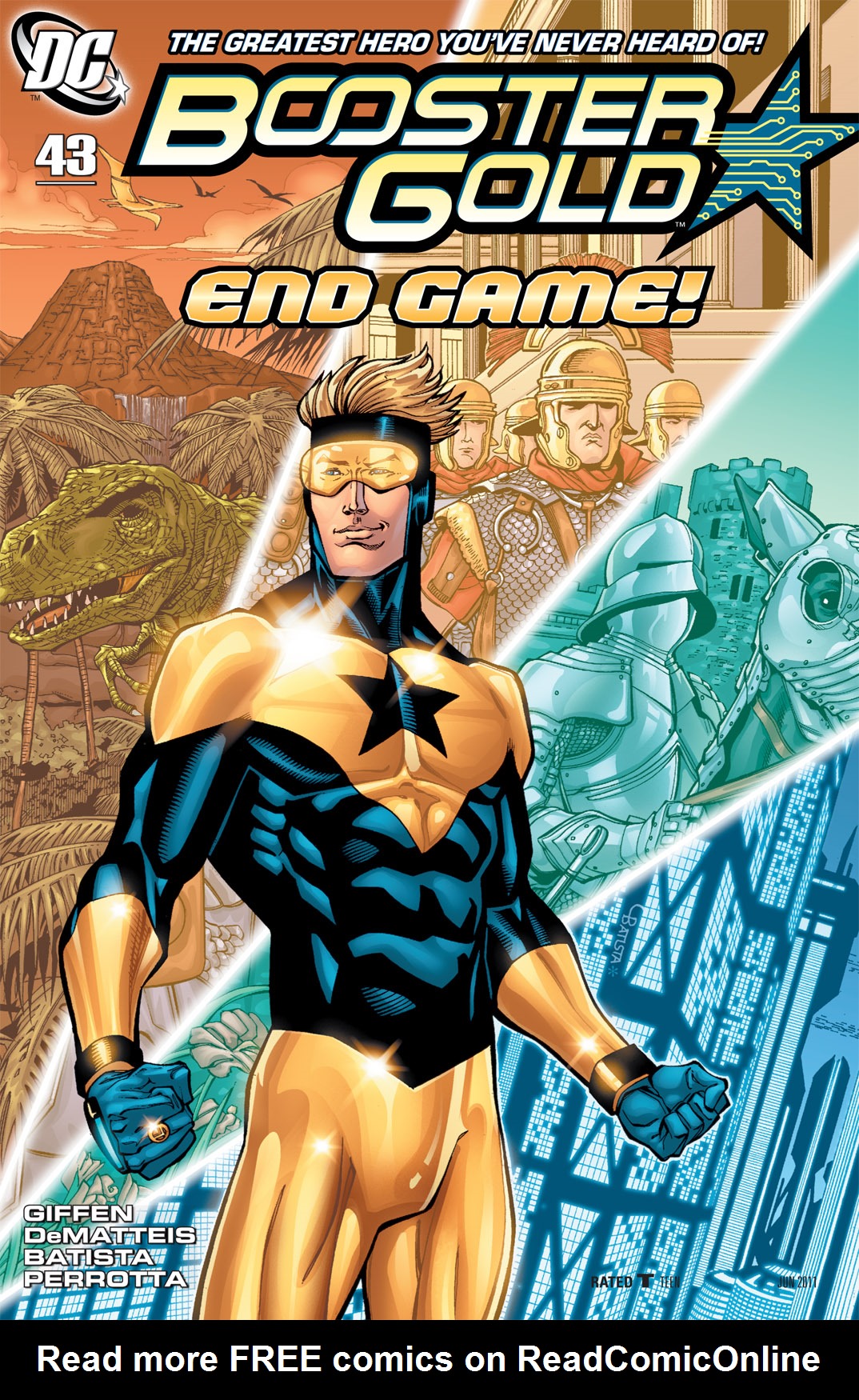 Read online Booster Gold (2007) comic -  Issue #43 - 1