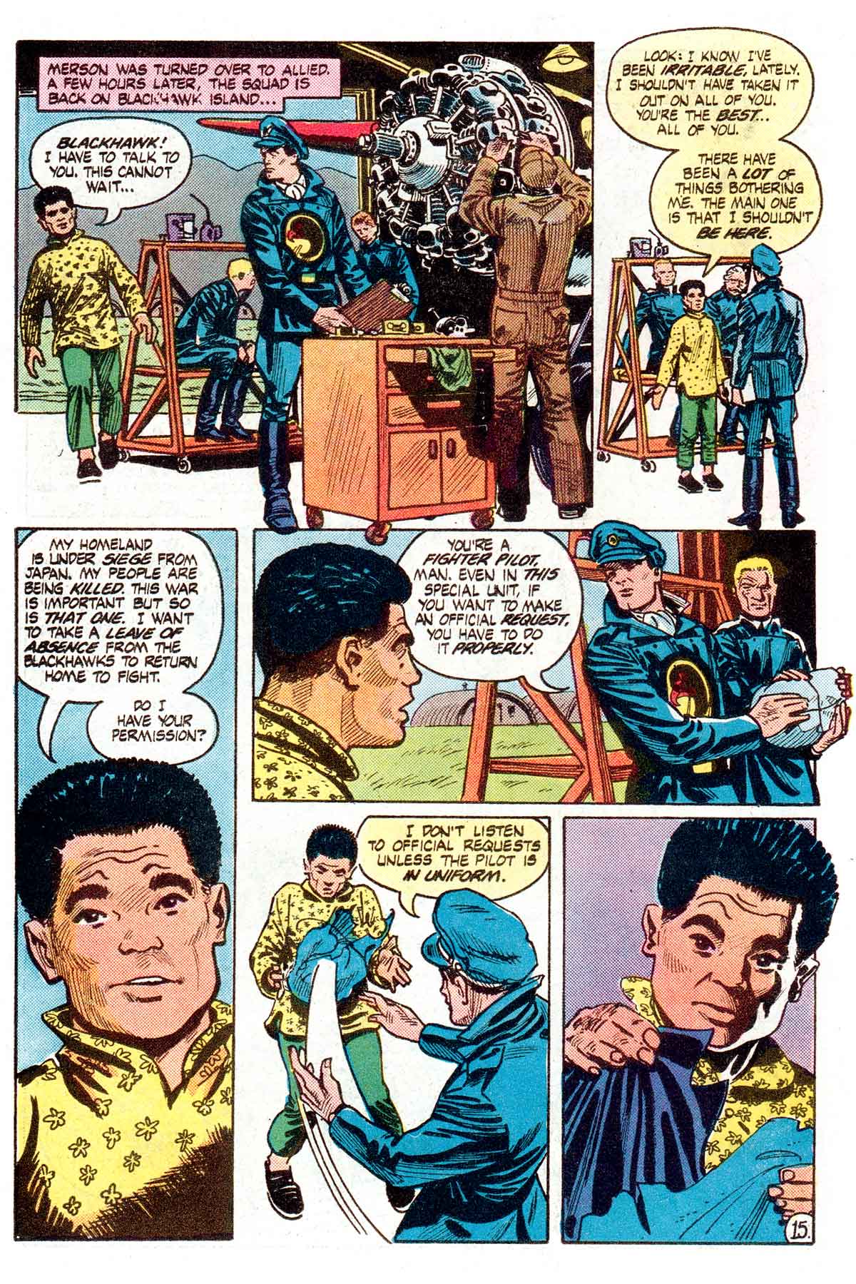 Blackhawk (1957) Issue #265 #156 - English 16