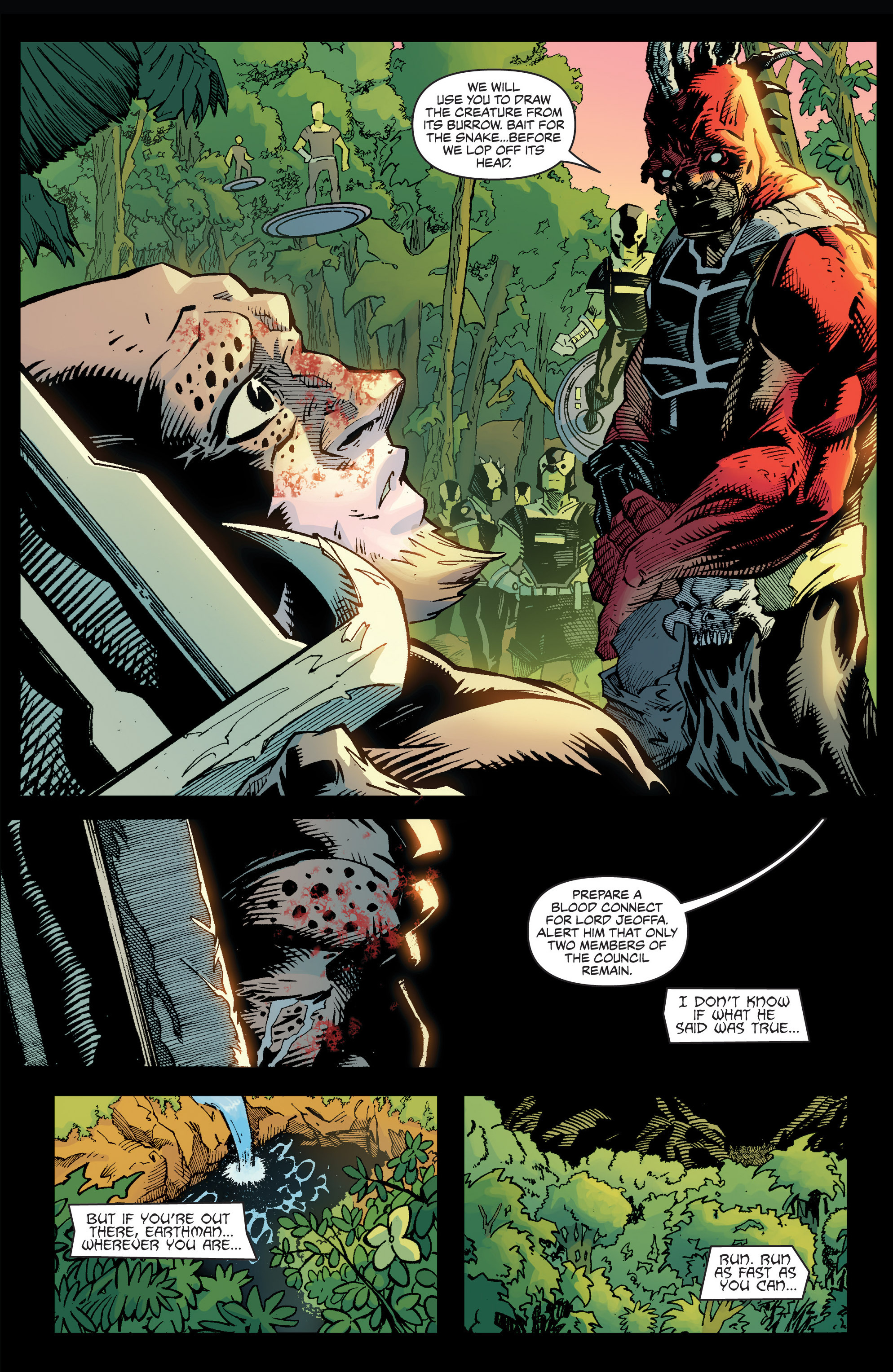 Read online Bigfoot: Sword of the Earthman (2015) comic -  Issue #4 - 25