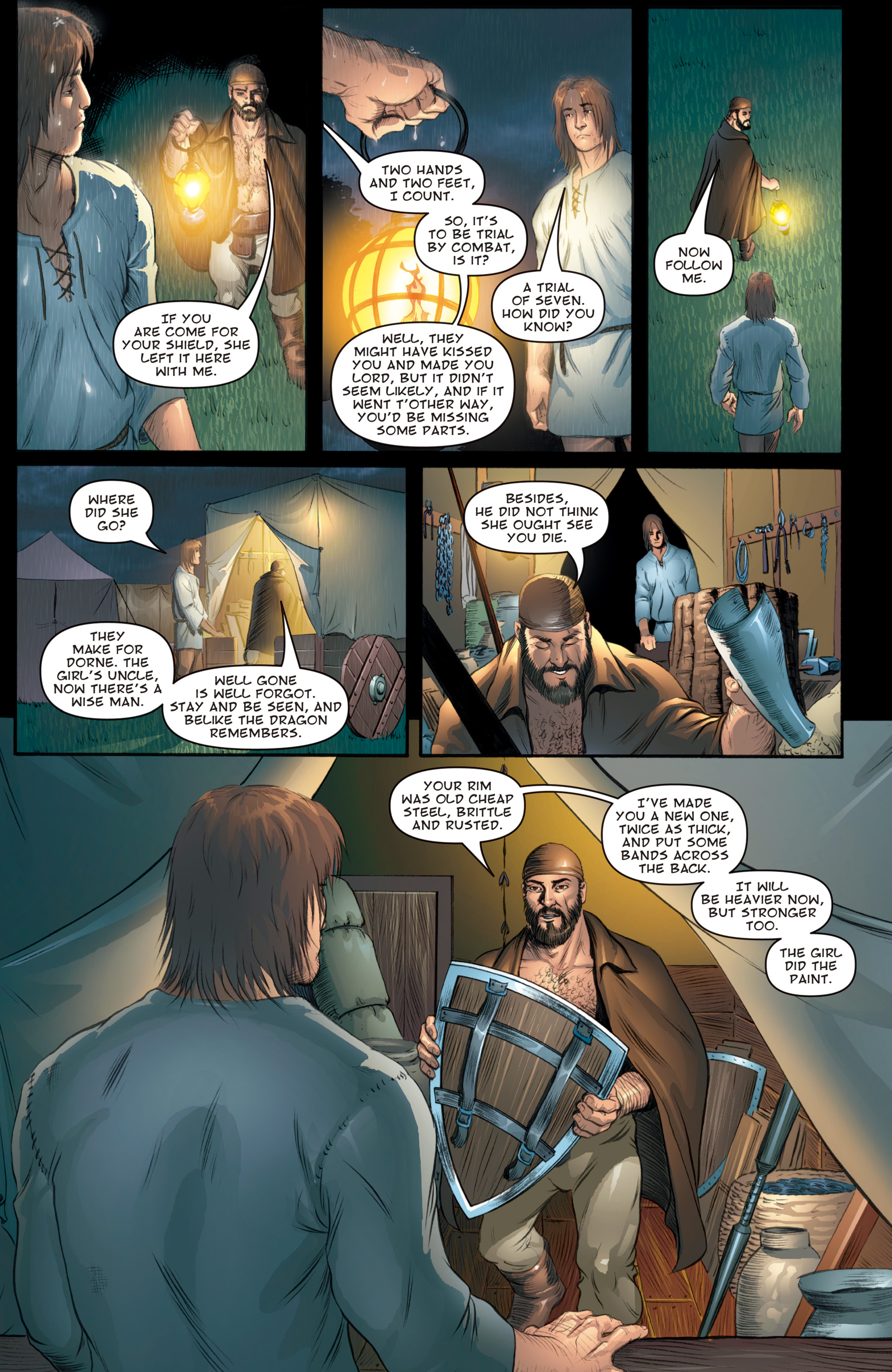 Read online The Hedge Knight: The Graphic Novel comic -  Issue # Full - 113