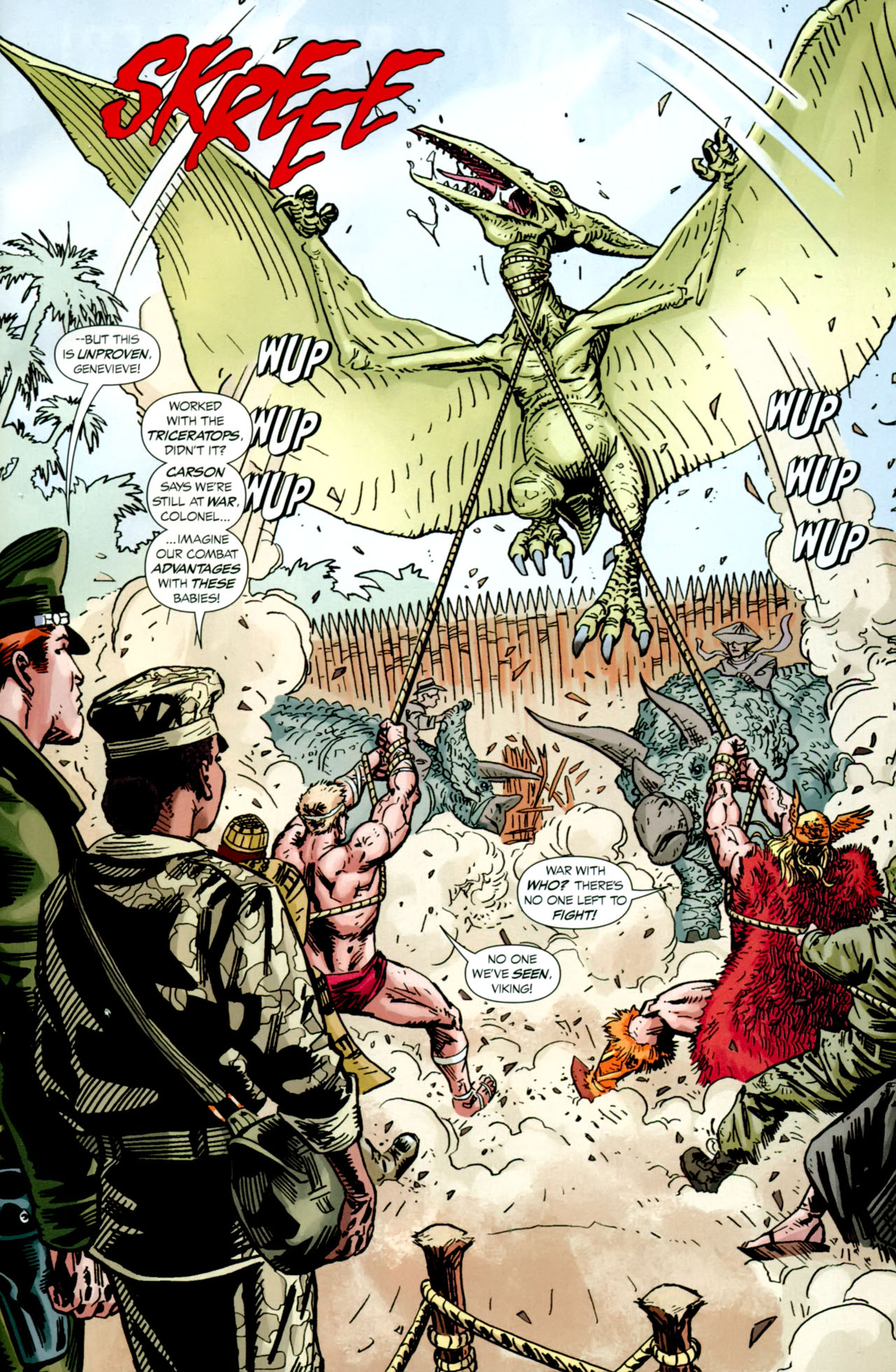 Read online The War That Time Forgot comic -  Issue #9 - 15