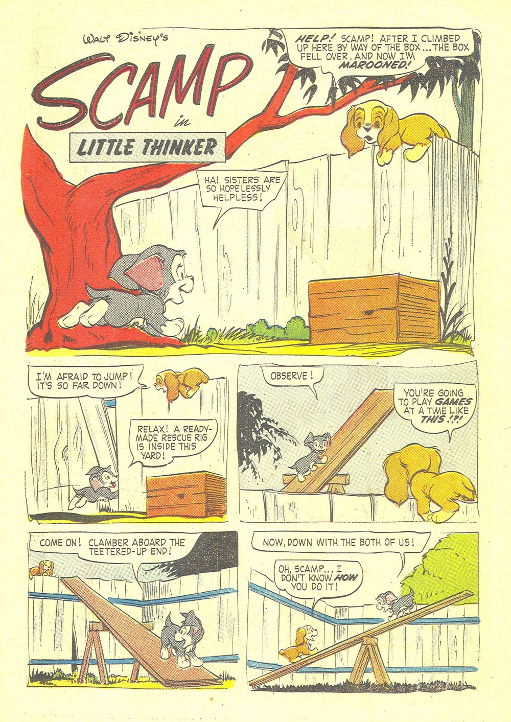 Read online Scamp (1958) comic -  Issue #7 - 11