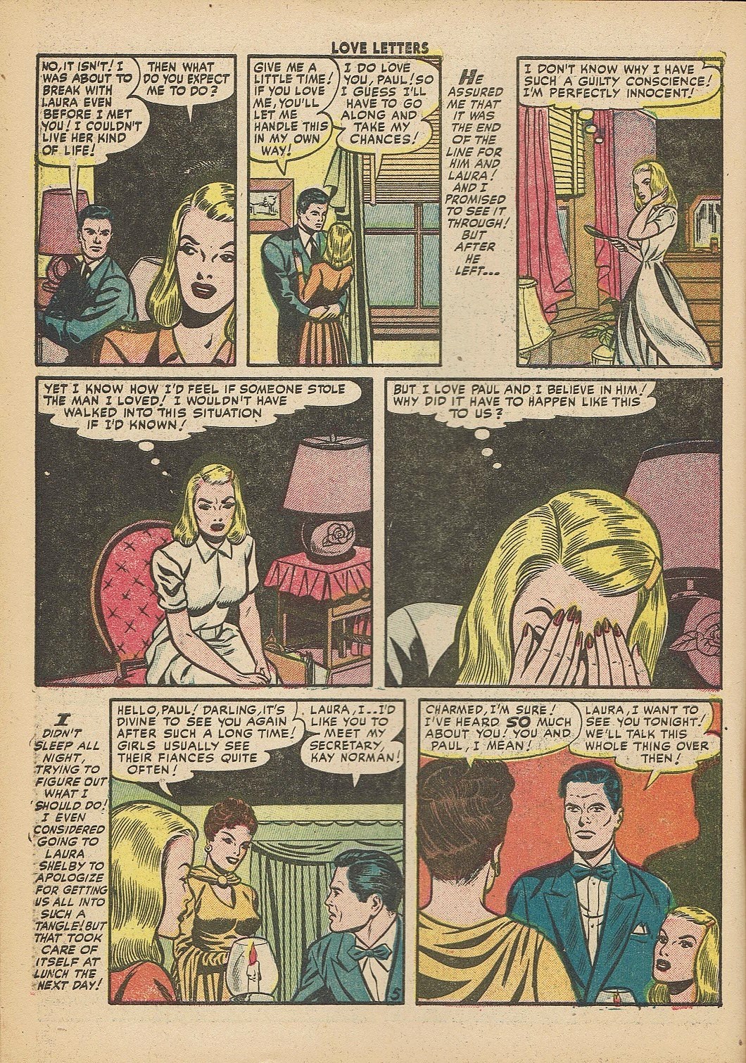 Read online Love Letters comic -  Issue #20 - 22