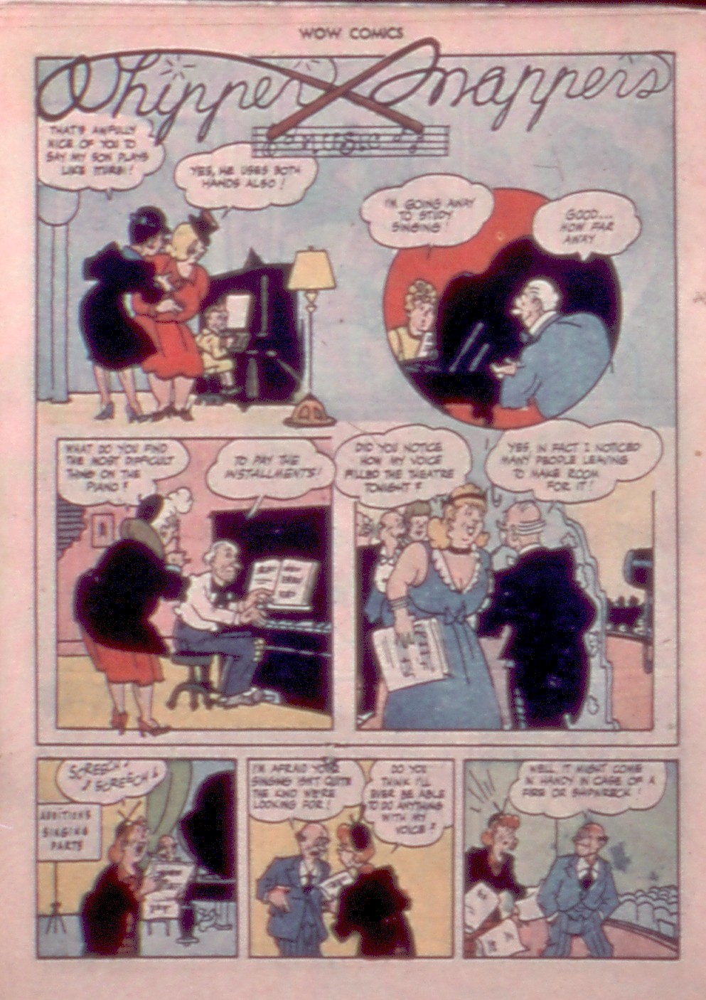 Read online Wow Comics comic -  Issue #46 - 28