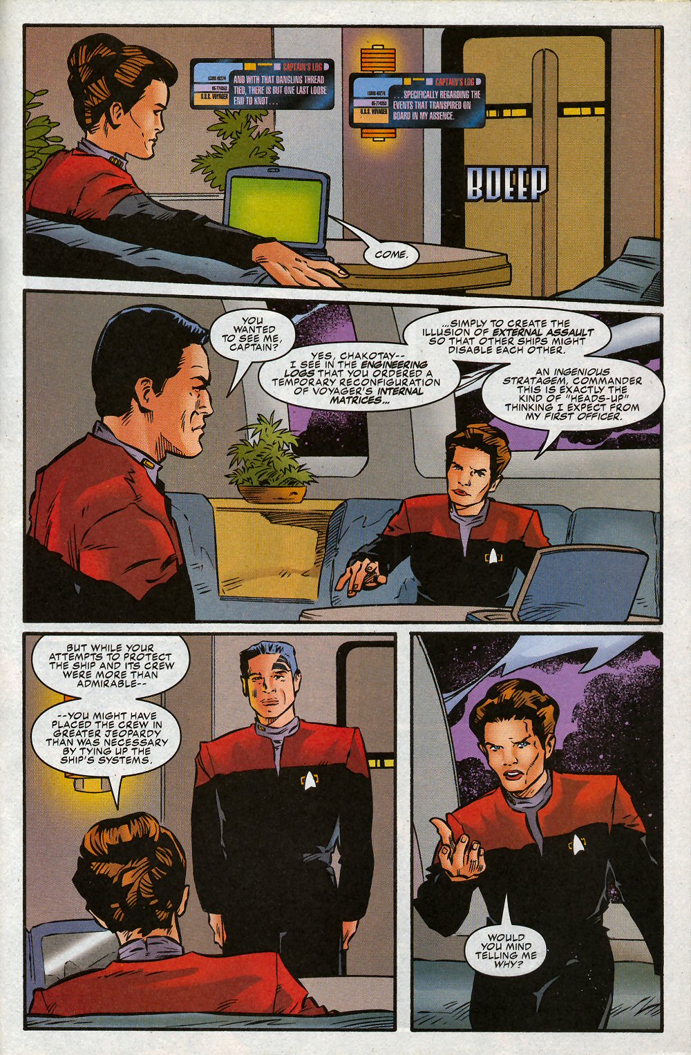 Read online Star Trek: Voyager comic -  Issue #8 - 22