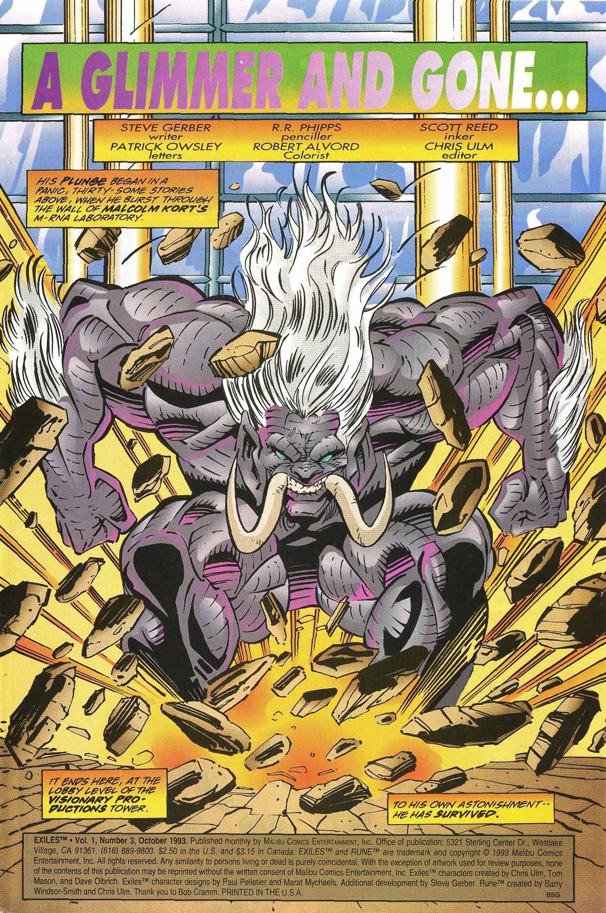 Read online Exiles (1993) comic -  Issue #3 - 3