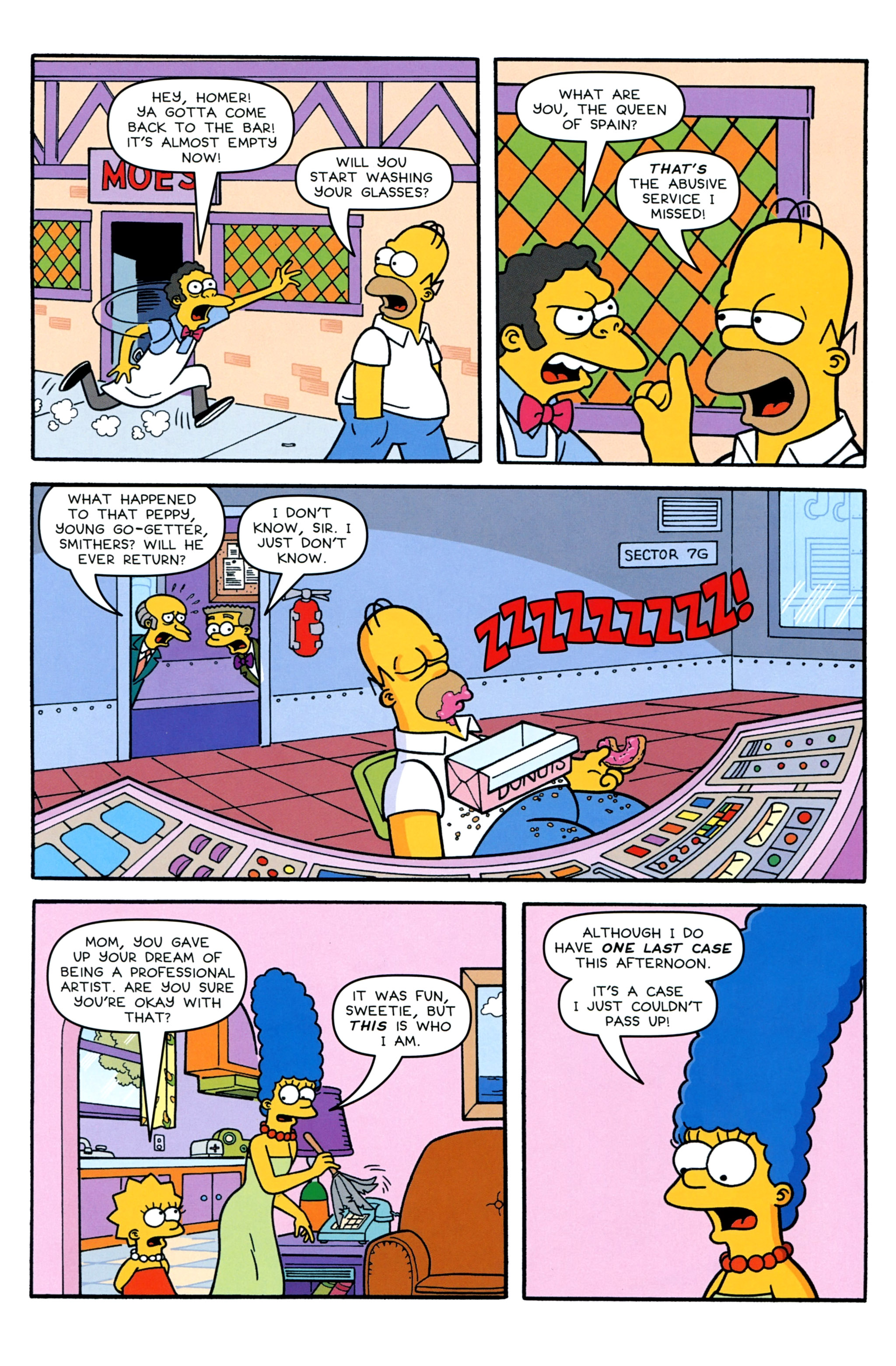 Read online Simpsons Comics comic -  Issue #215 - 23