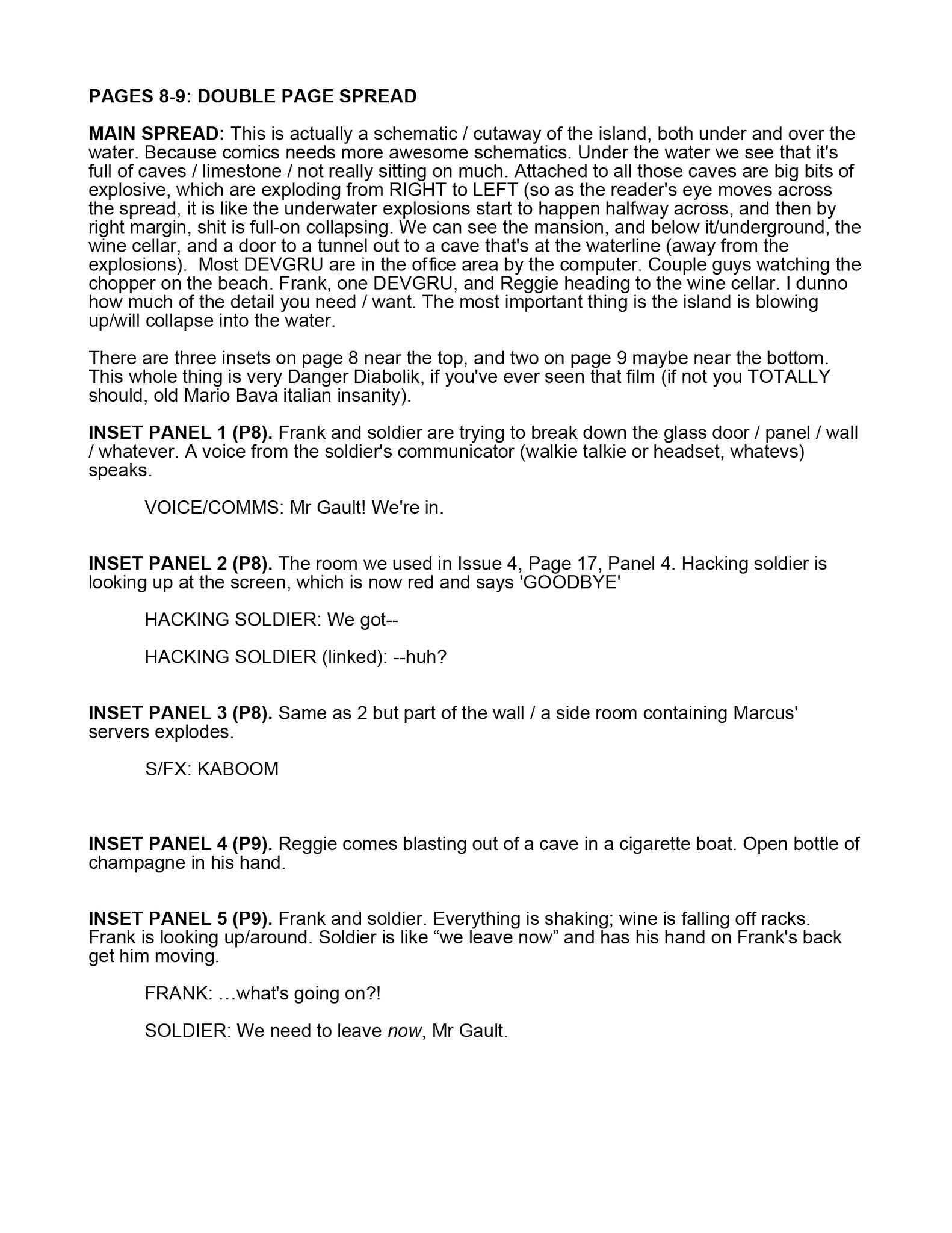 Read online Bankshot comic -  Issue #5 - 8