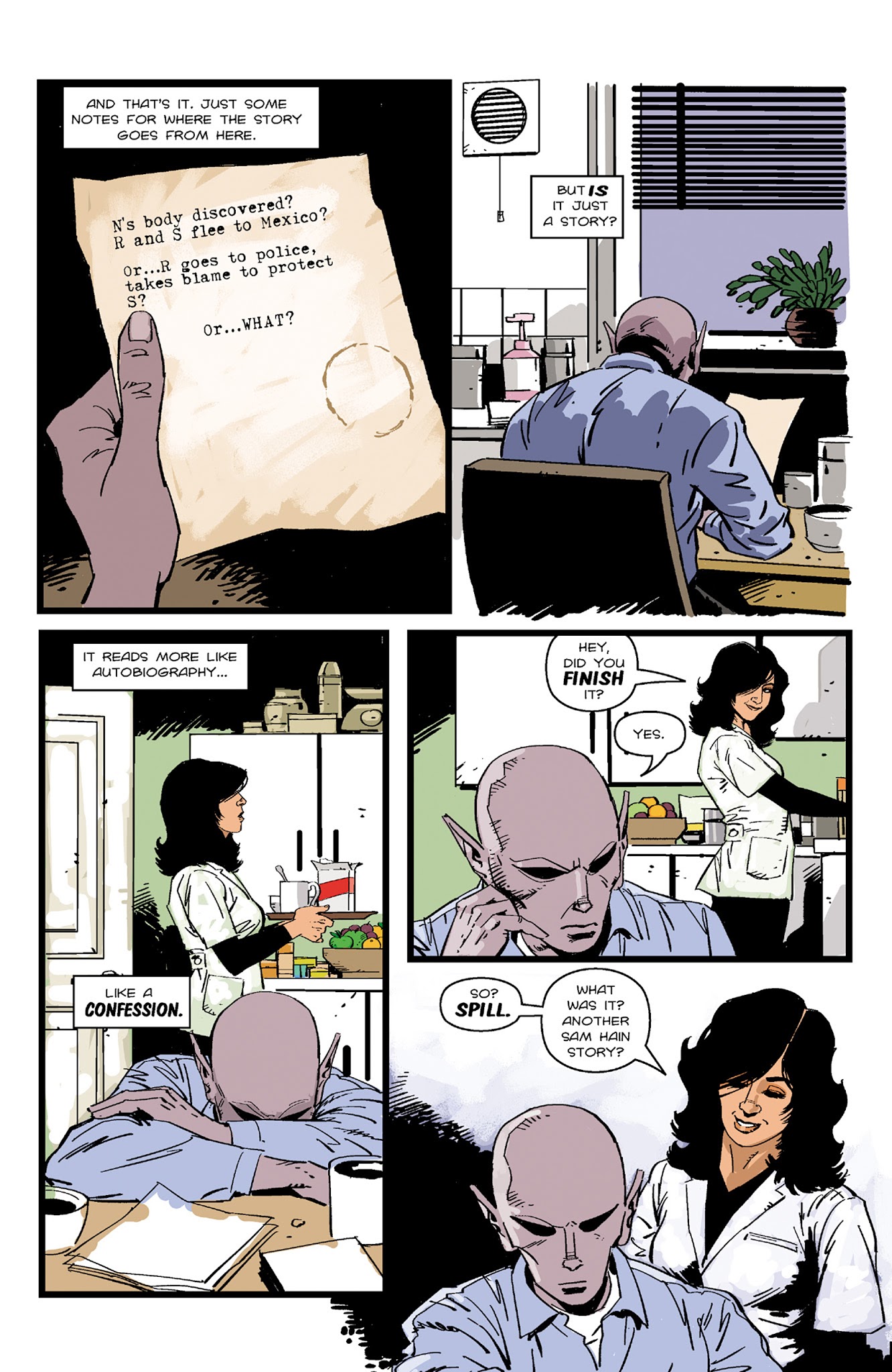 Read online Resident Alien: The Sam Hain Mystery comic -  Issue #2 - 17