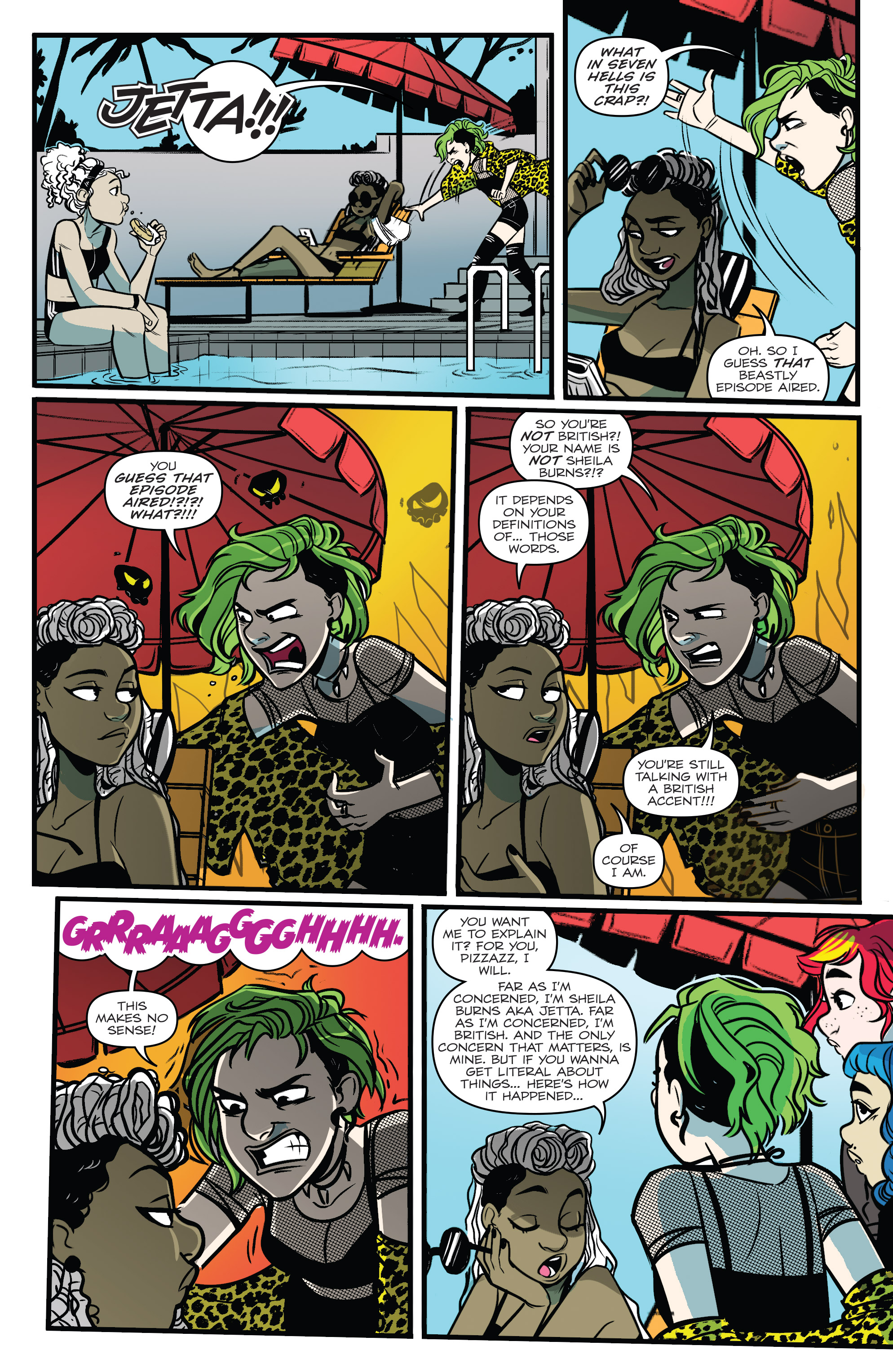 Read online Jem: The Misfits comic -  Issue #5 - 9