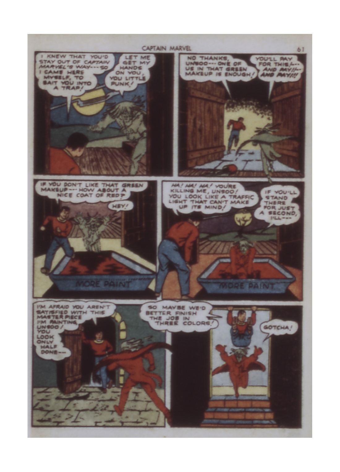 Read online Captain Marvel Adventures comic -  Issue #6 - 60