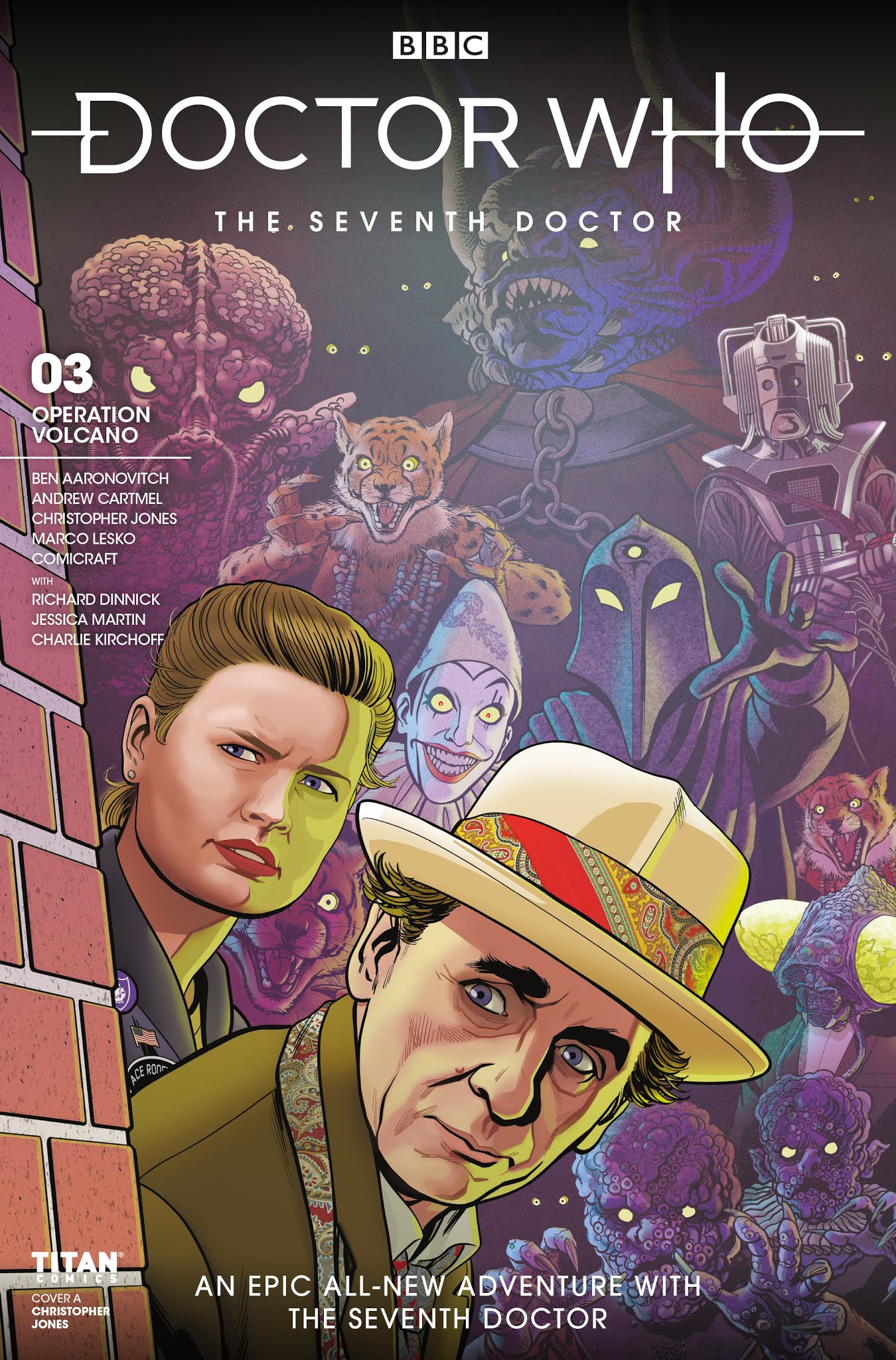 Read online Doctor Who: The Seventh Doctor: Operation Volcano comic -  Issue #3 - 1