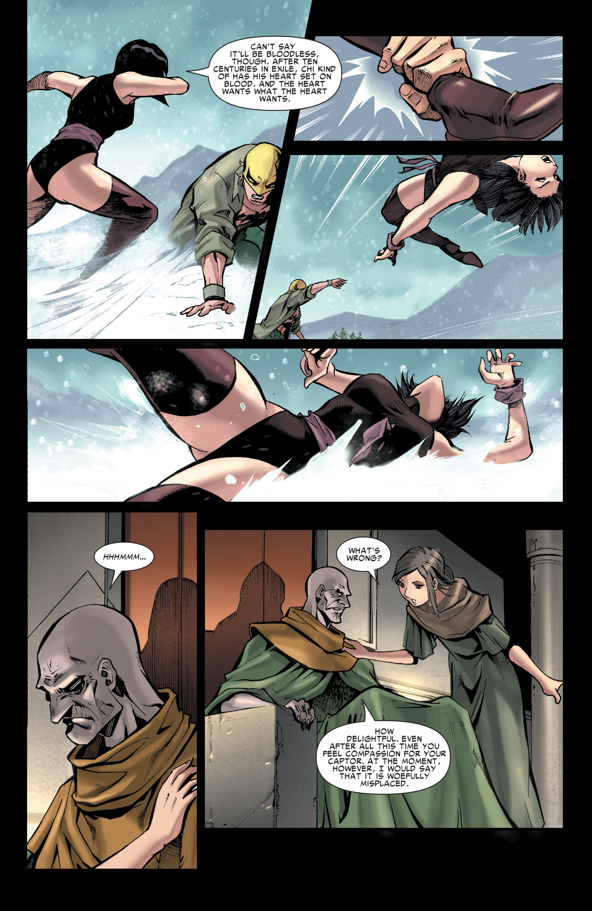 Read online Iron Fist (2004) comic -  Issue #6 - 12