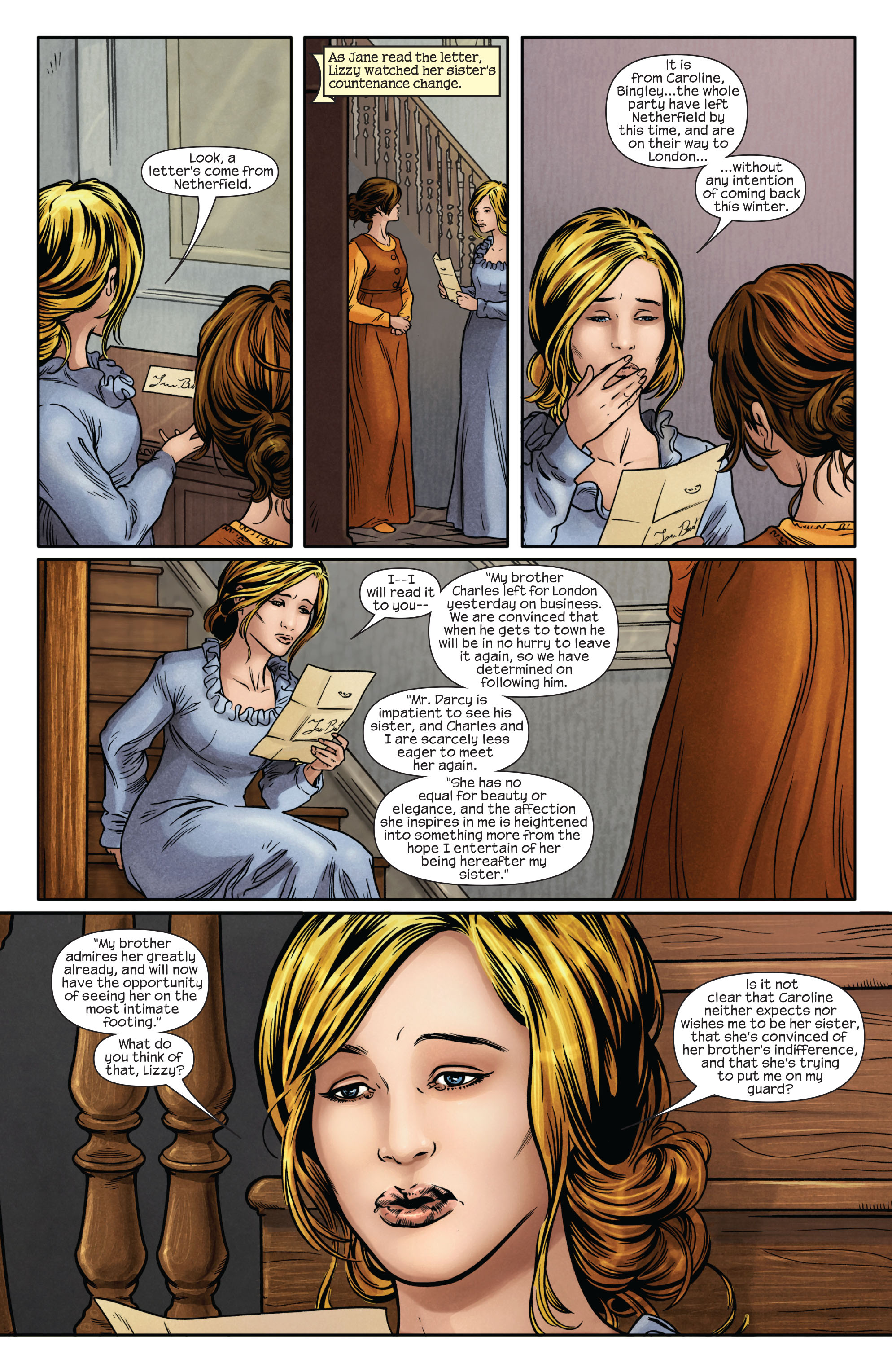 Read online Pride & Prejudice (2009) comic -  Issue #2 - 23