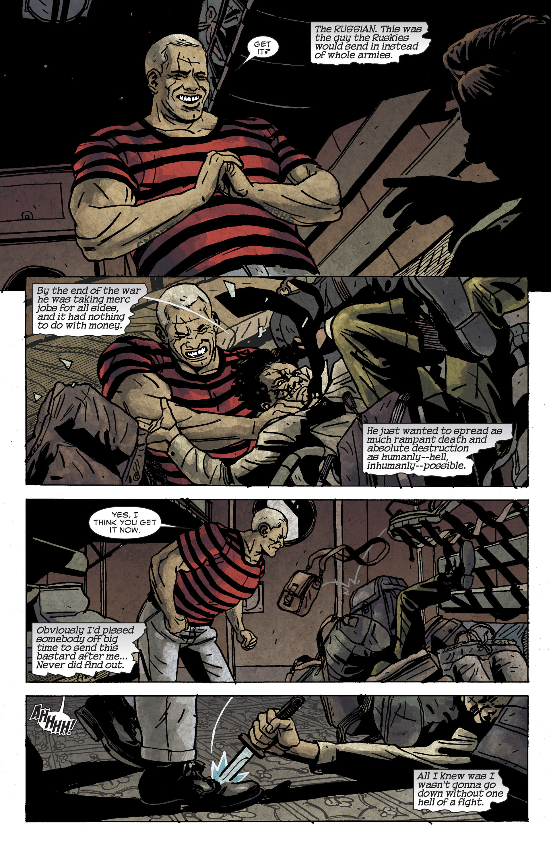 Read online Punisher Noir comic -  Issue #2 - 9