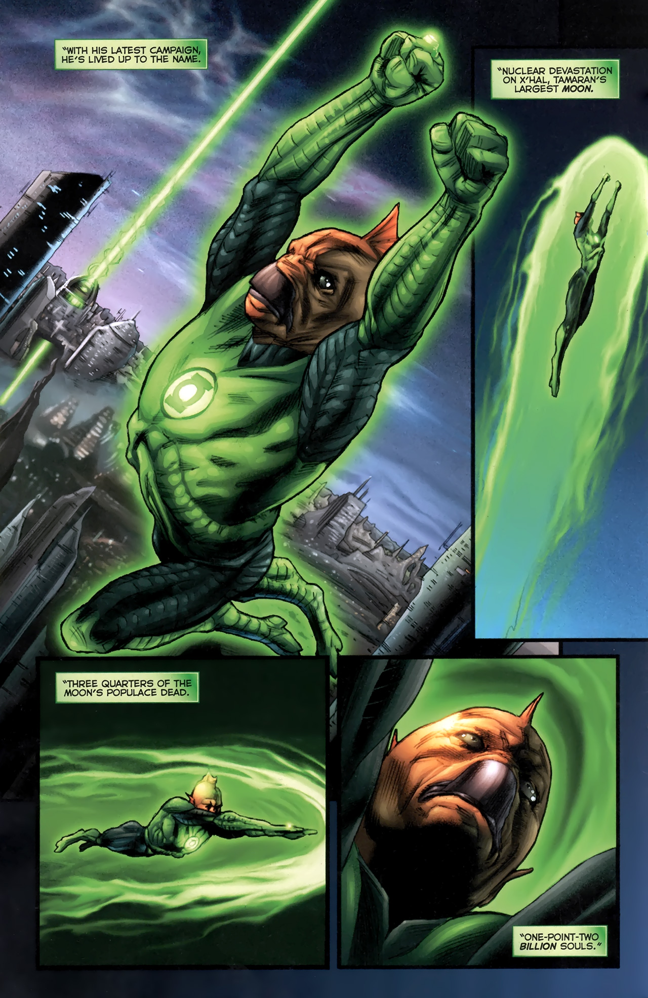 Read online Green Lantern Movie Prequel: Tomar-Re comic -  Issue # Full - 4