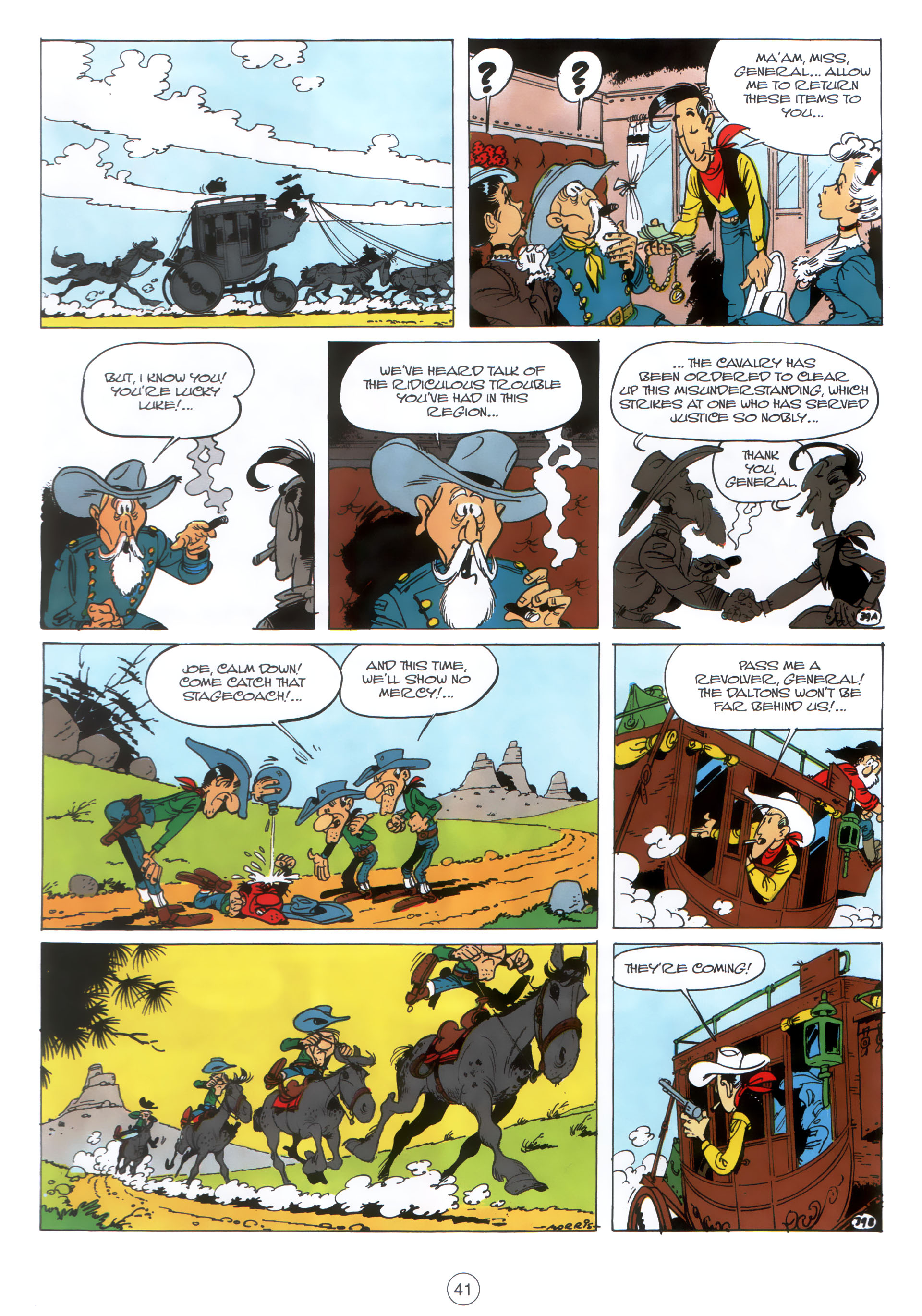 Read online A Lucky Luke Adventure comic -  Issue #30 - 40