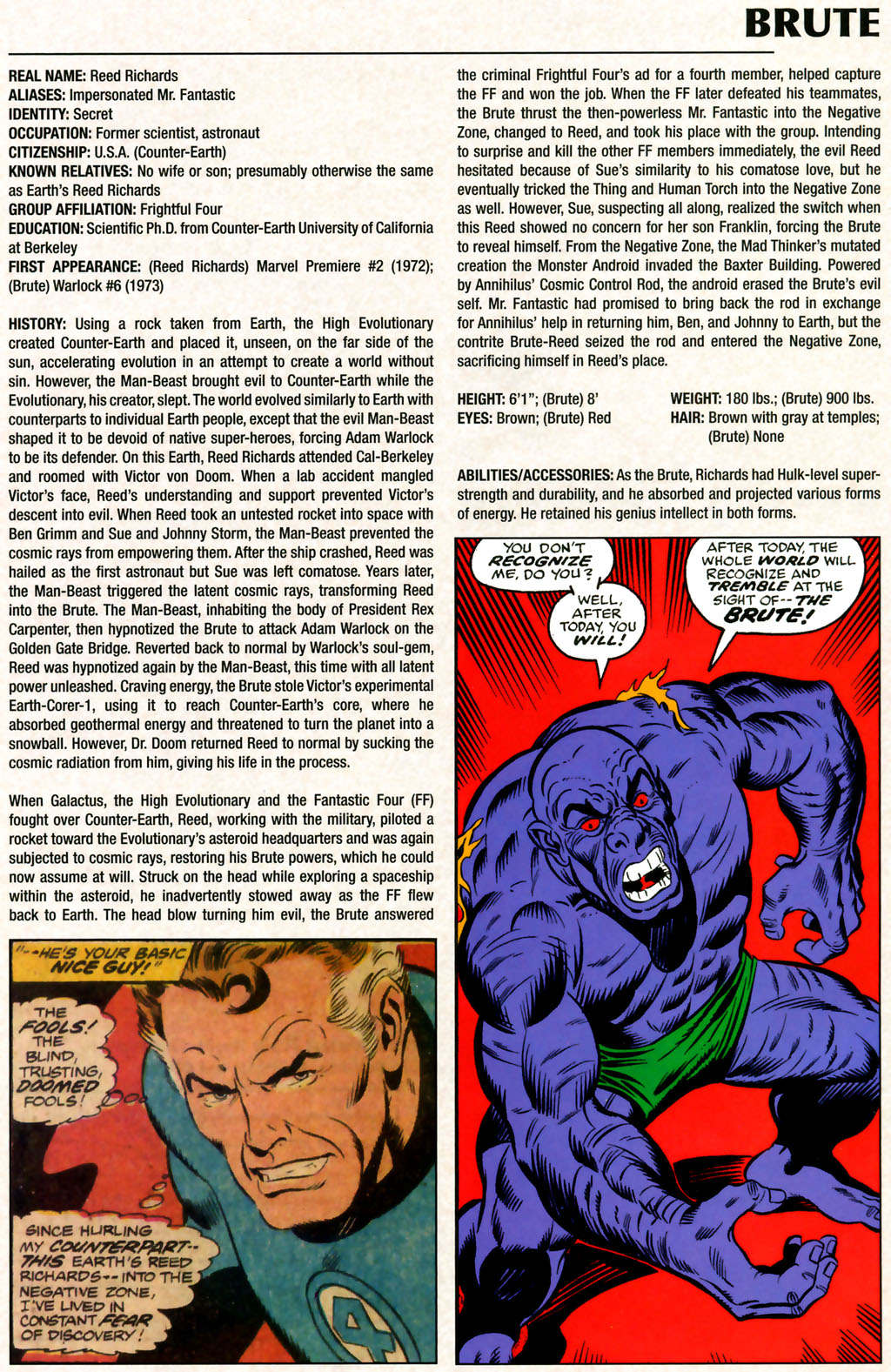 Read online Marvel Legacy: The 1970's Handbook comic -  Issue # Full - 7