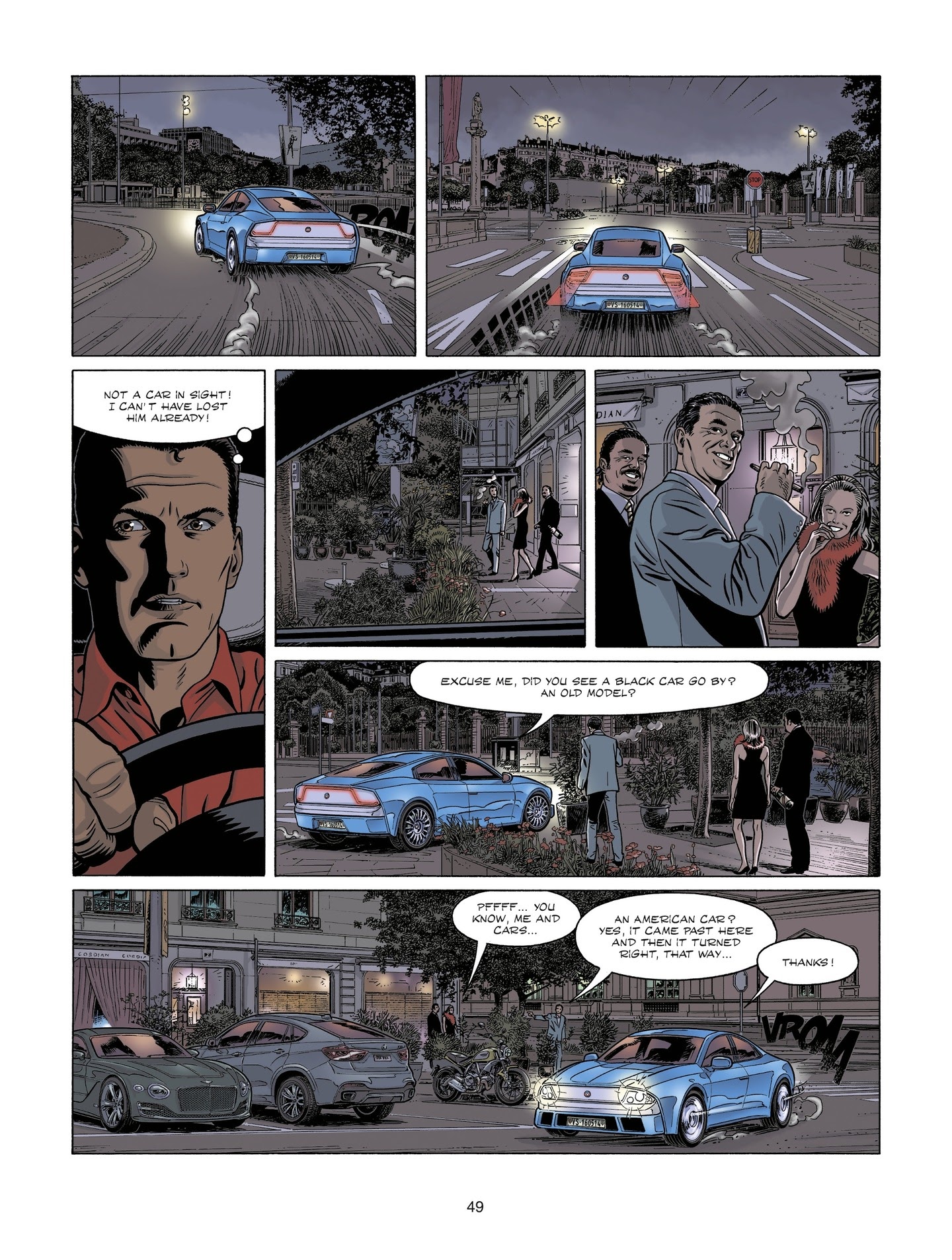 Read online Michel Vaillant comic -  Issue #4 - 49