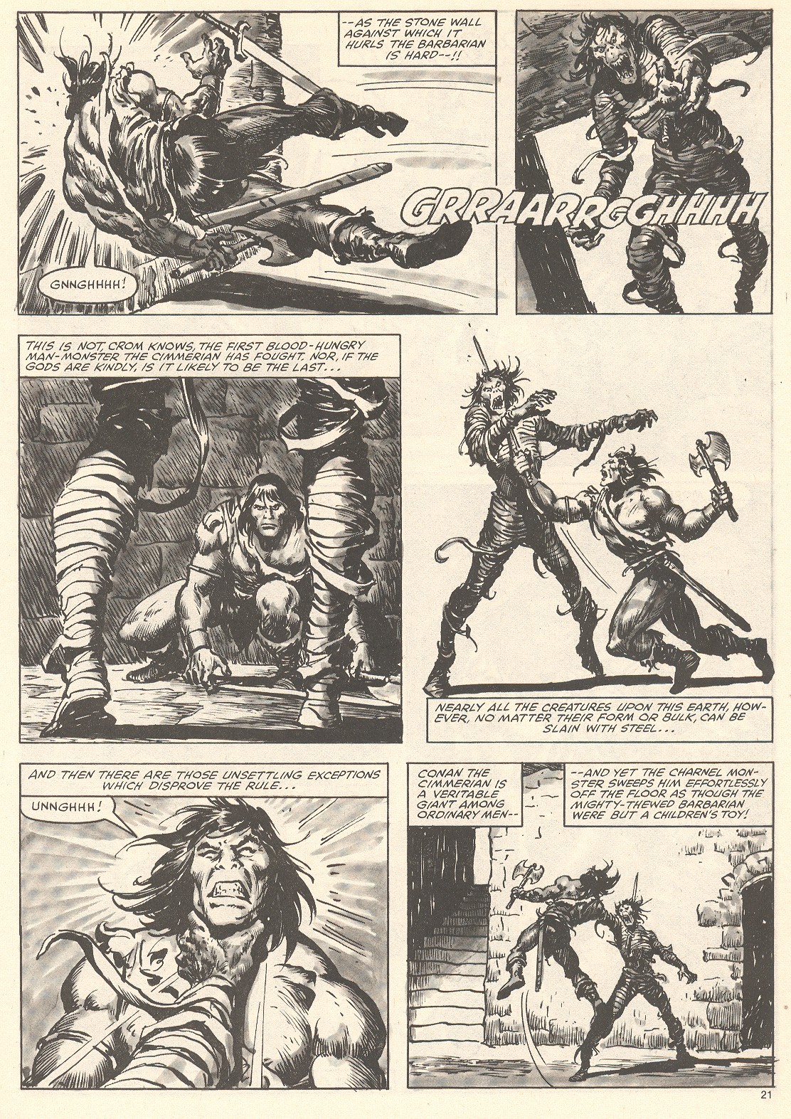 Read online The Savage Sword Of Conan comic -  Issue #79 - 21