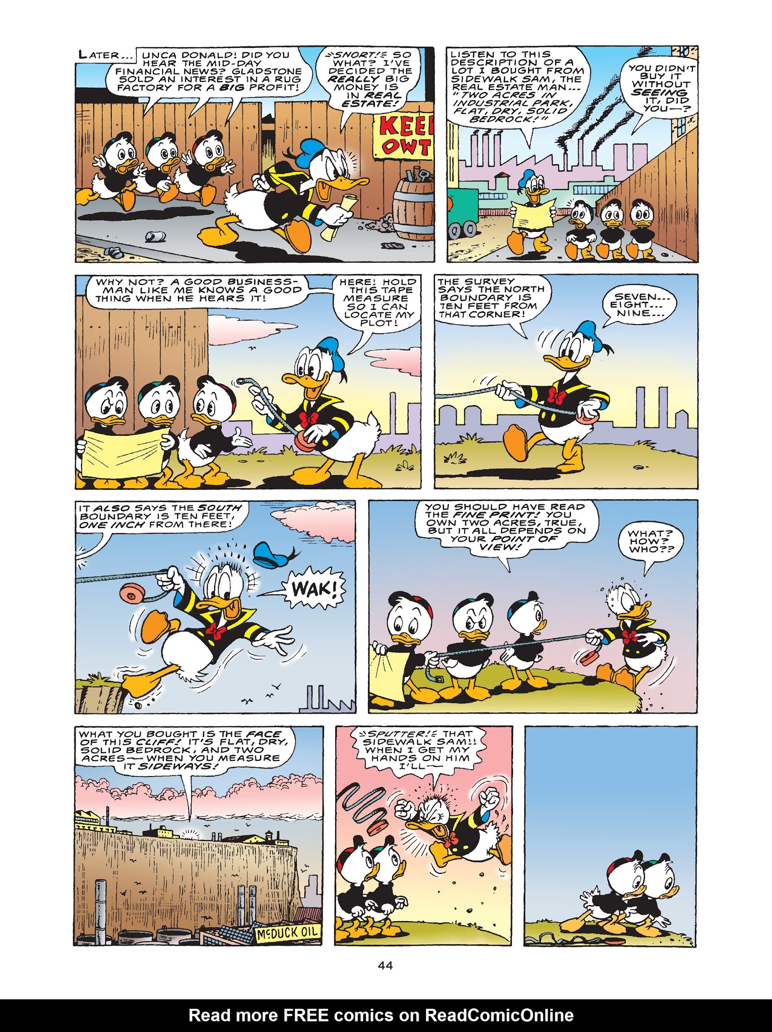 Read online Walt Disney Uncle Scrooge and Donald Duck: The Don Rosa Library comic -  Issue # TPB 1 (Part 1) - 45