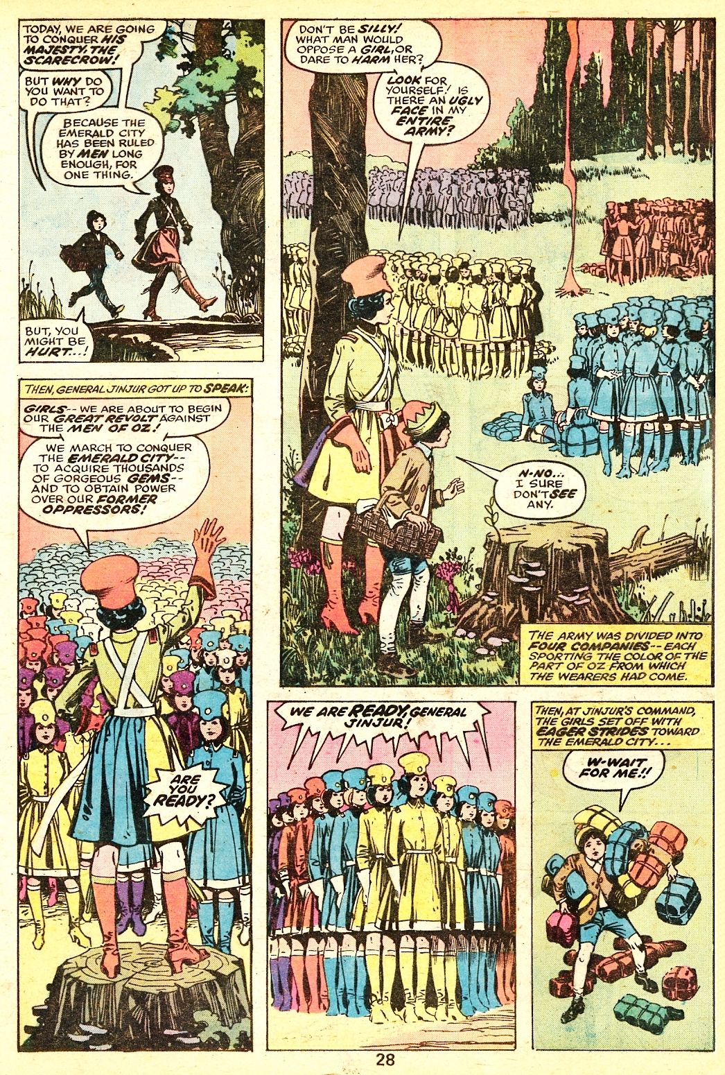 Read online Marvel Treasury of Oz featuring the Marvelous Land of Oz comic -  Issue # Full - 27