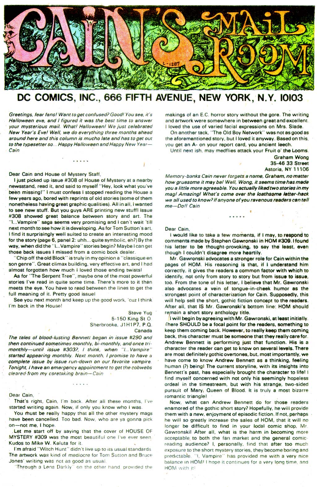 Read online House of Mystery (1951) comic -  Issue #315 - 25