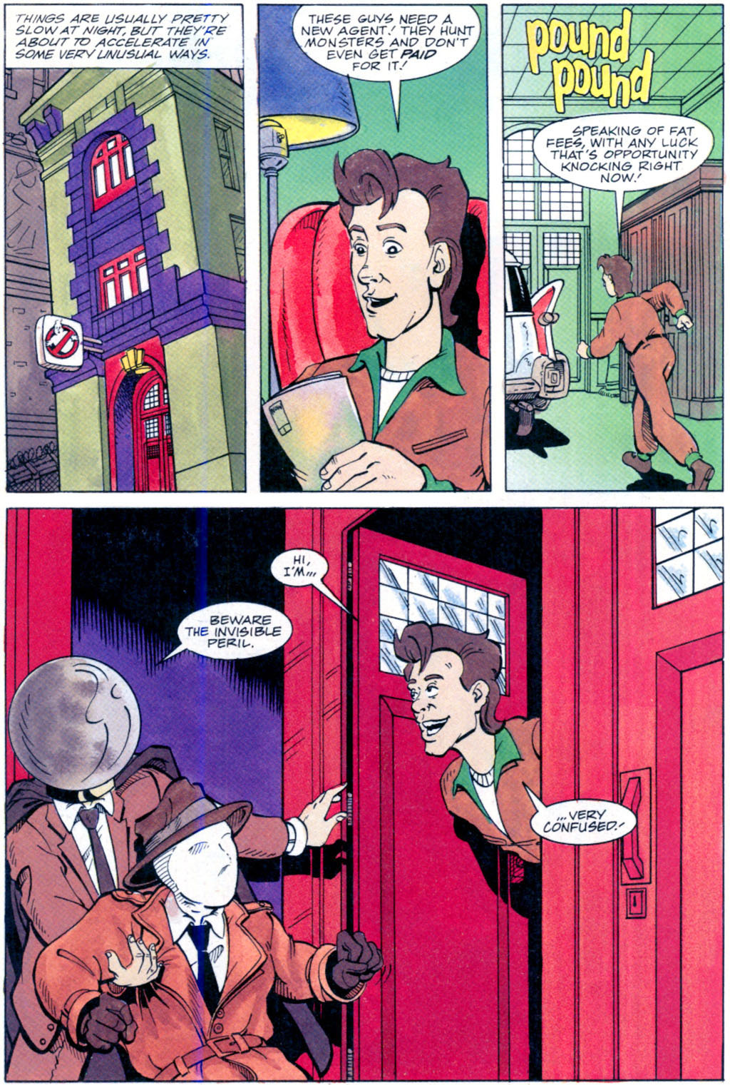 Read online Real Ghostbusters comic -  Issue #7 - 4