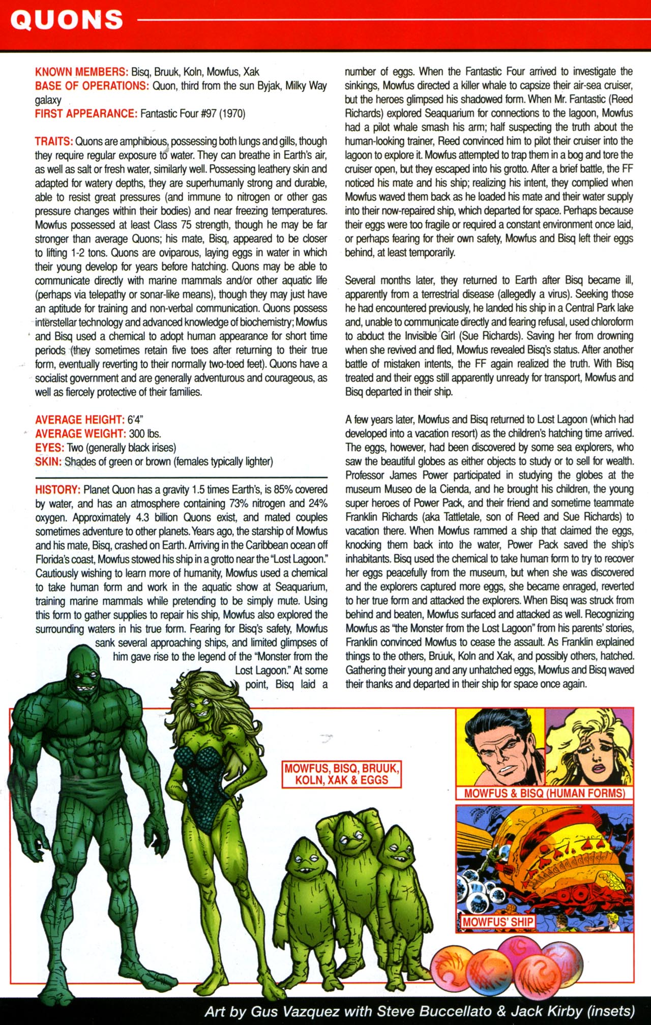 Read online Official Handbook of the Marvel Universe A To Z Update comic -  Issue #4 - 42